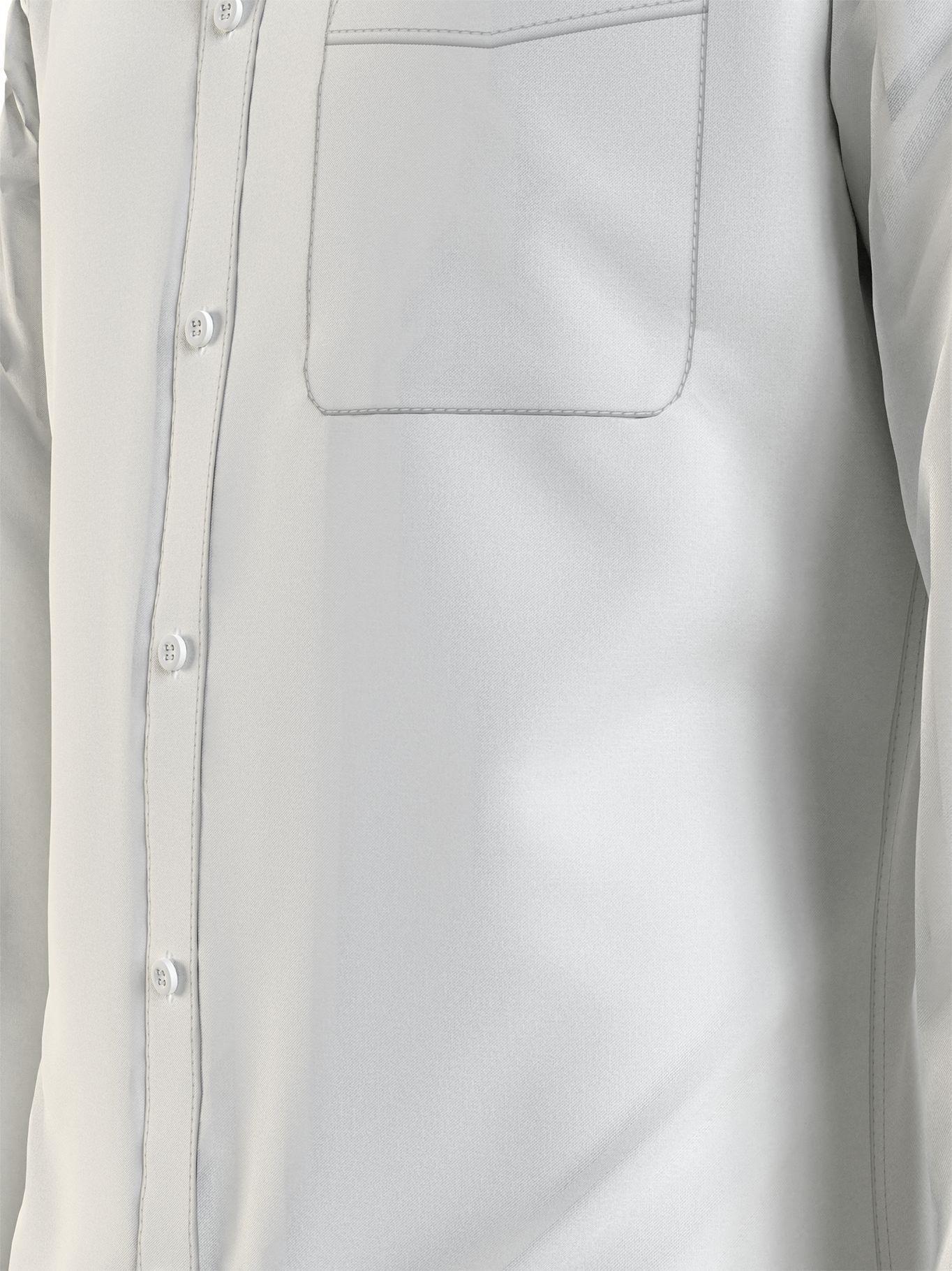 Camisa Oxford Slim Blanco Calvin Klein-4