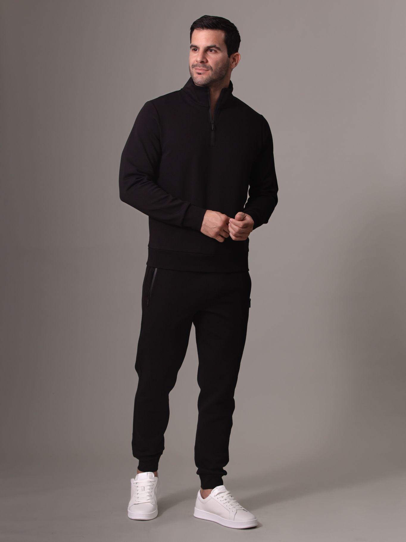 Polerón Lux Tech Negro Calvin Klein-1