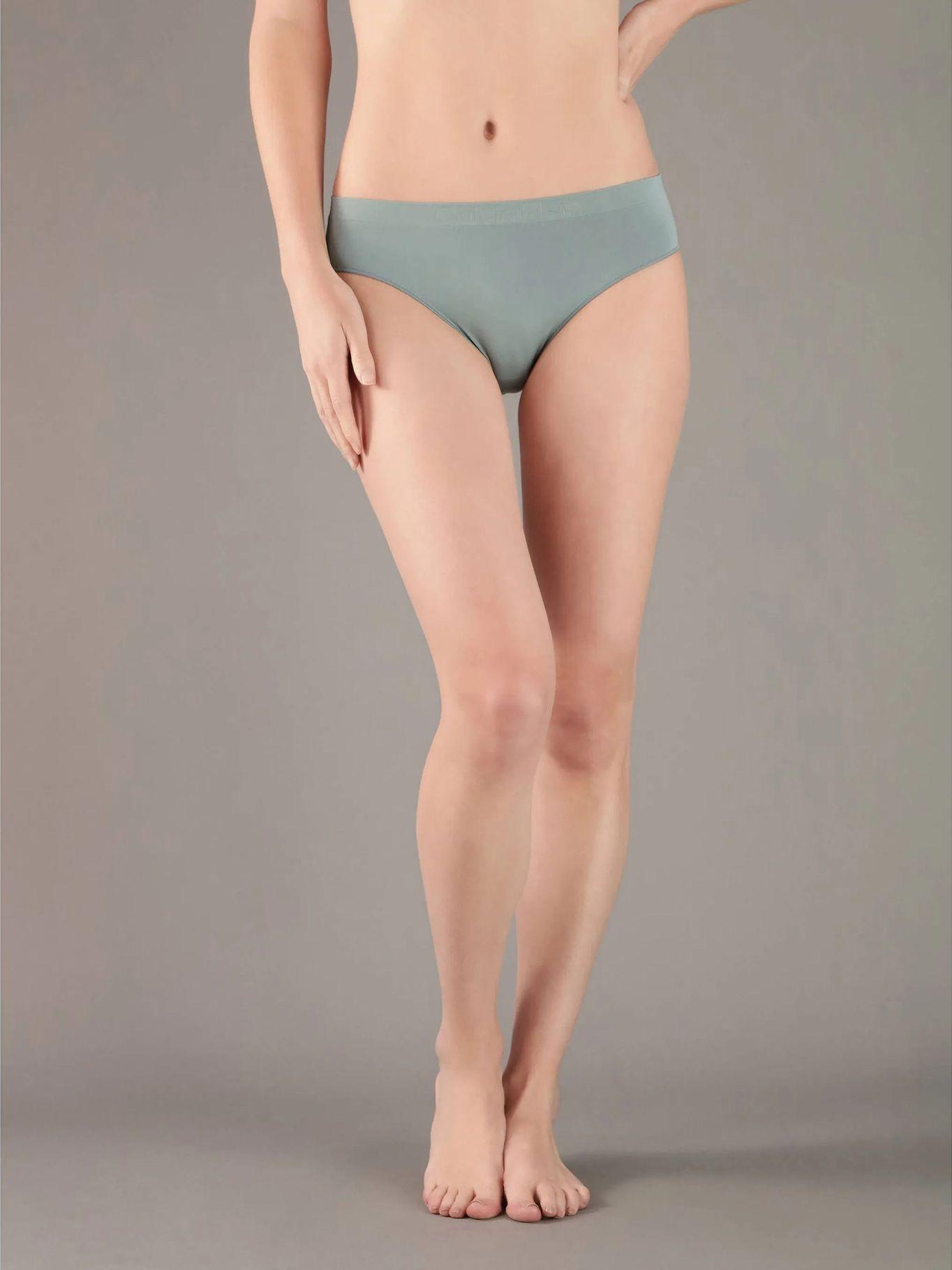 Calzón Bikini Bonded Flex Verde Calvin Klein-1