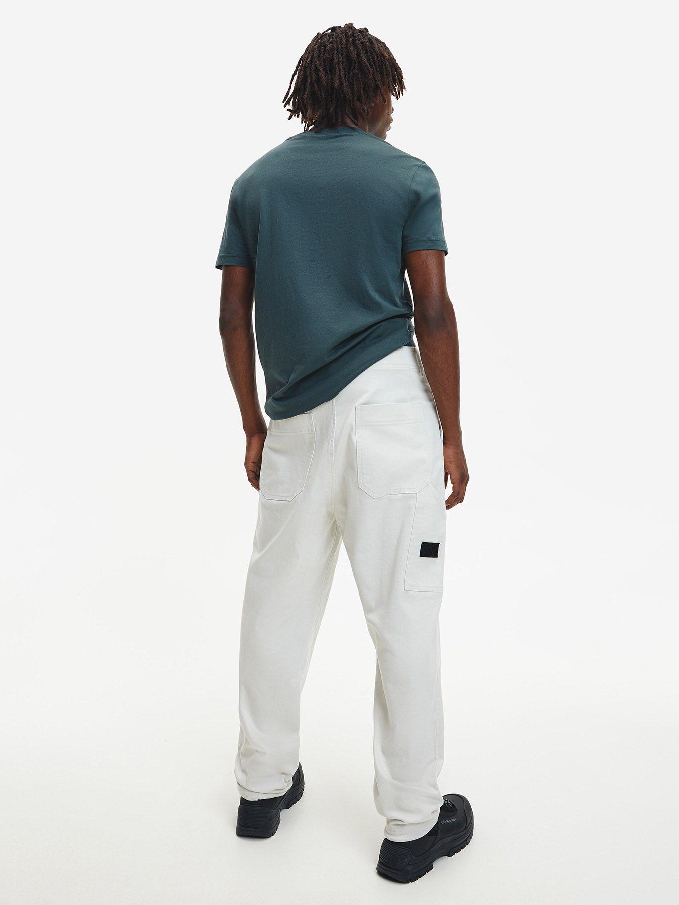 Polera Monogram Logo Verde Calvin Klein-2