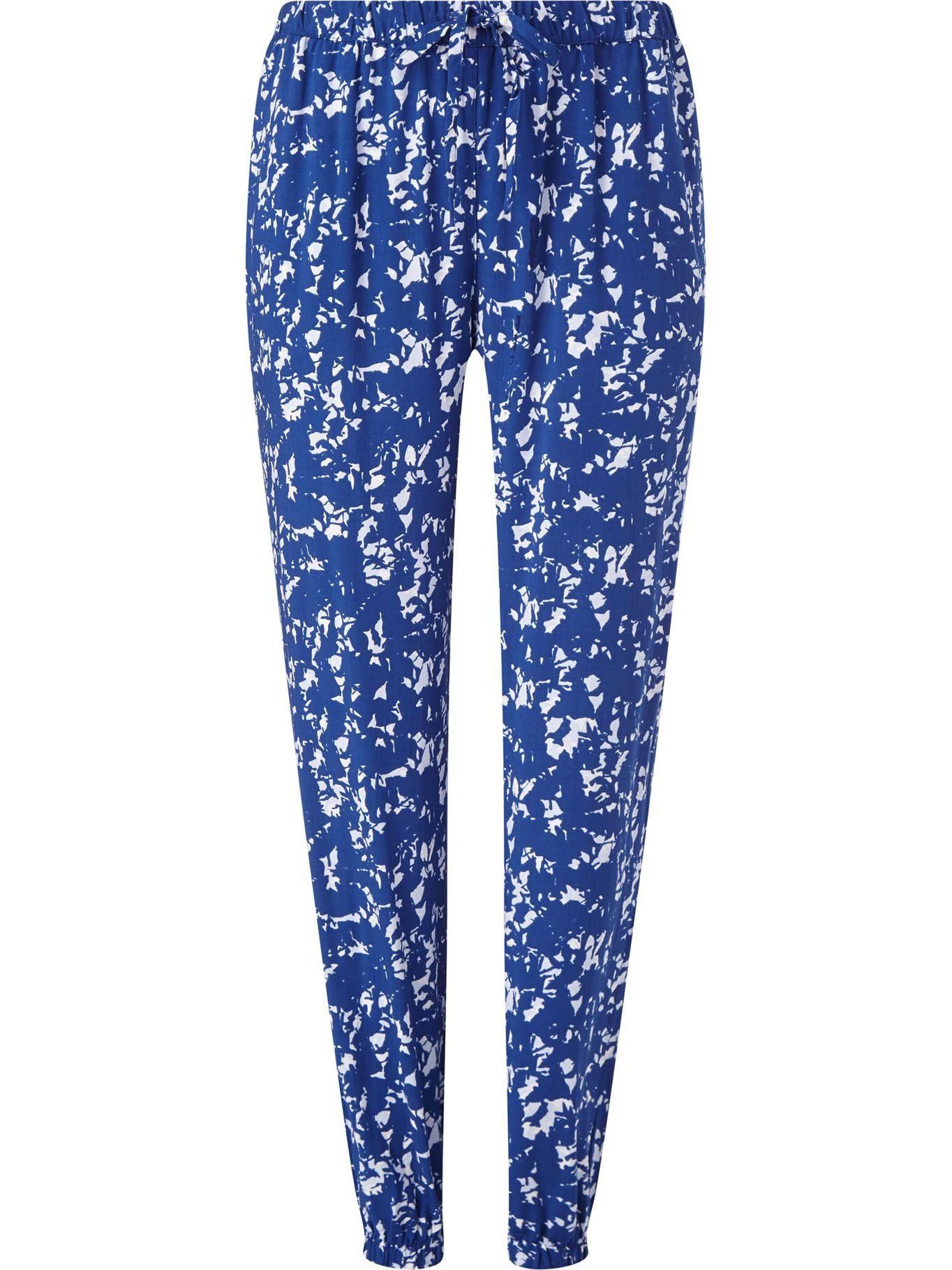 Pantalón Pijama Viscose Azul Calvin Klein-0