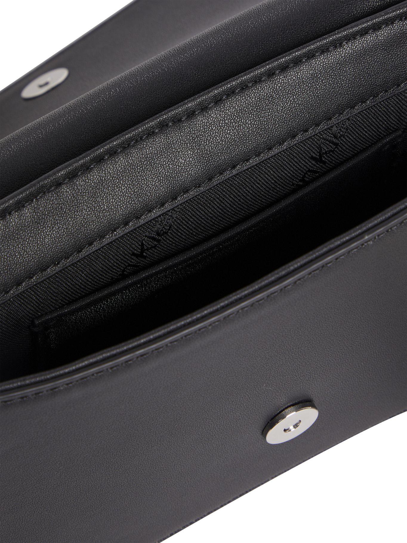 Bandolera con solapa monocromática Negro Calvin Klein-2