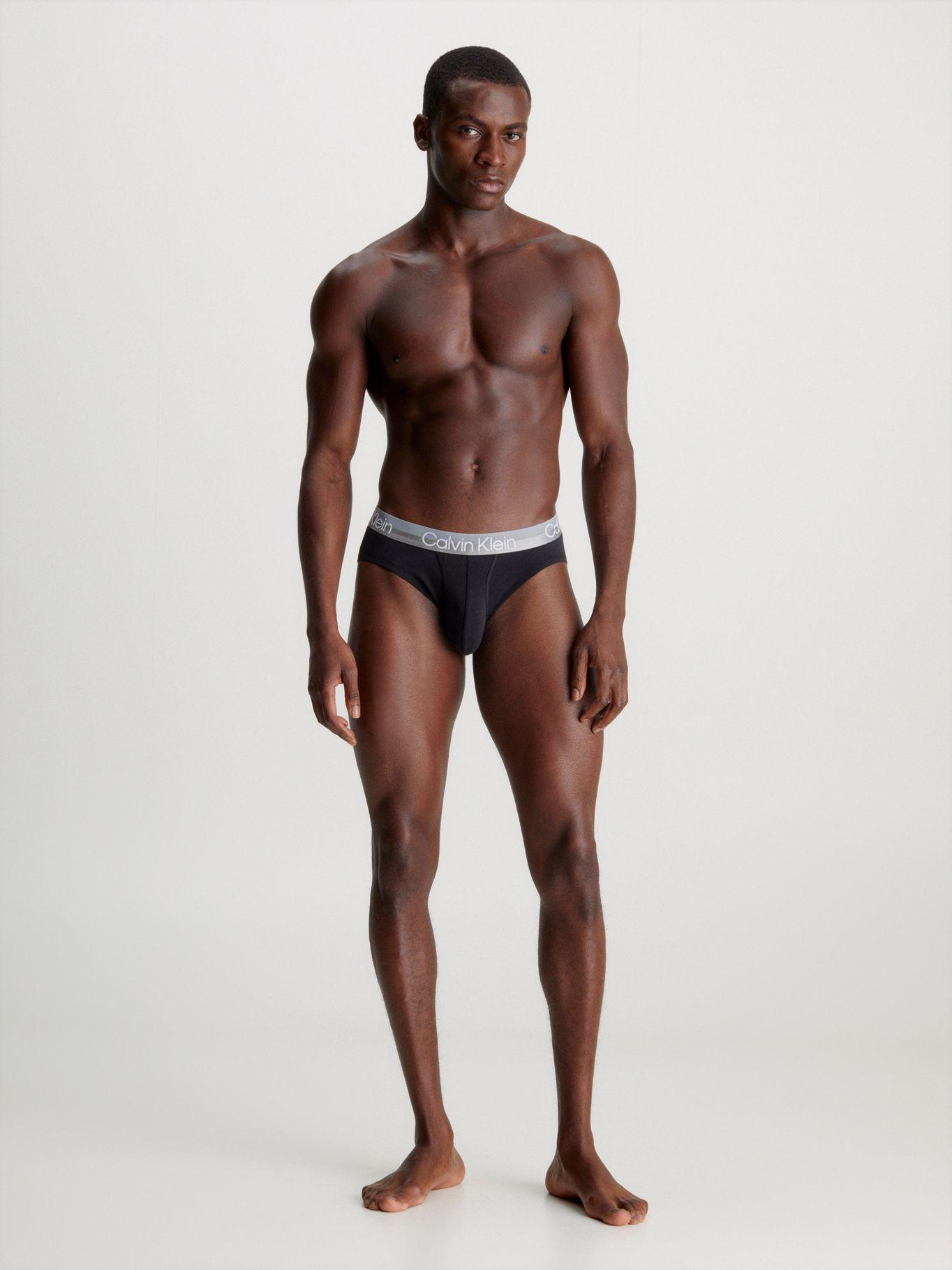 Pack 3 Slips Modern Structure Negro Calvin Klein-2