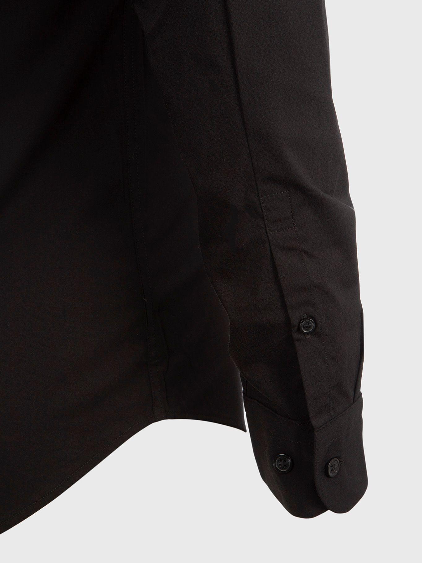 Camisa Extra Slim Fit Negro Calvin Klein-3