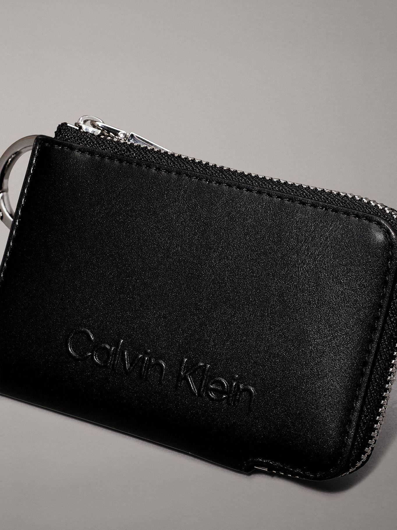 Tarjetero Embossed Negro Calvin Klein-3
