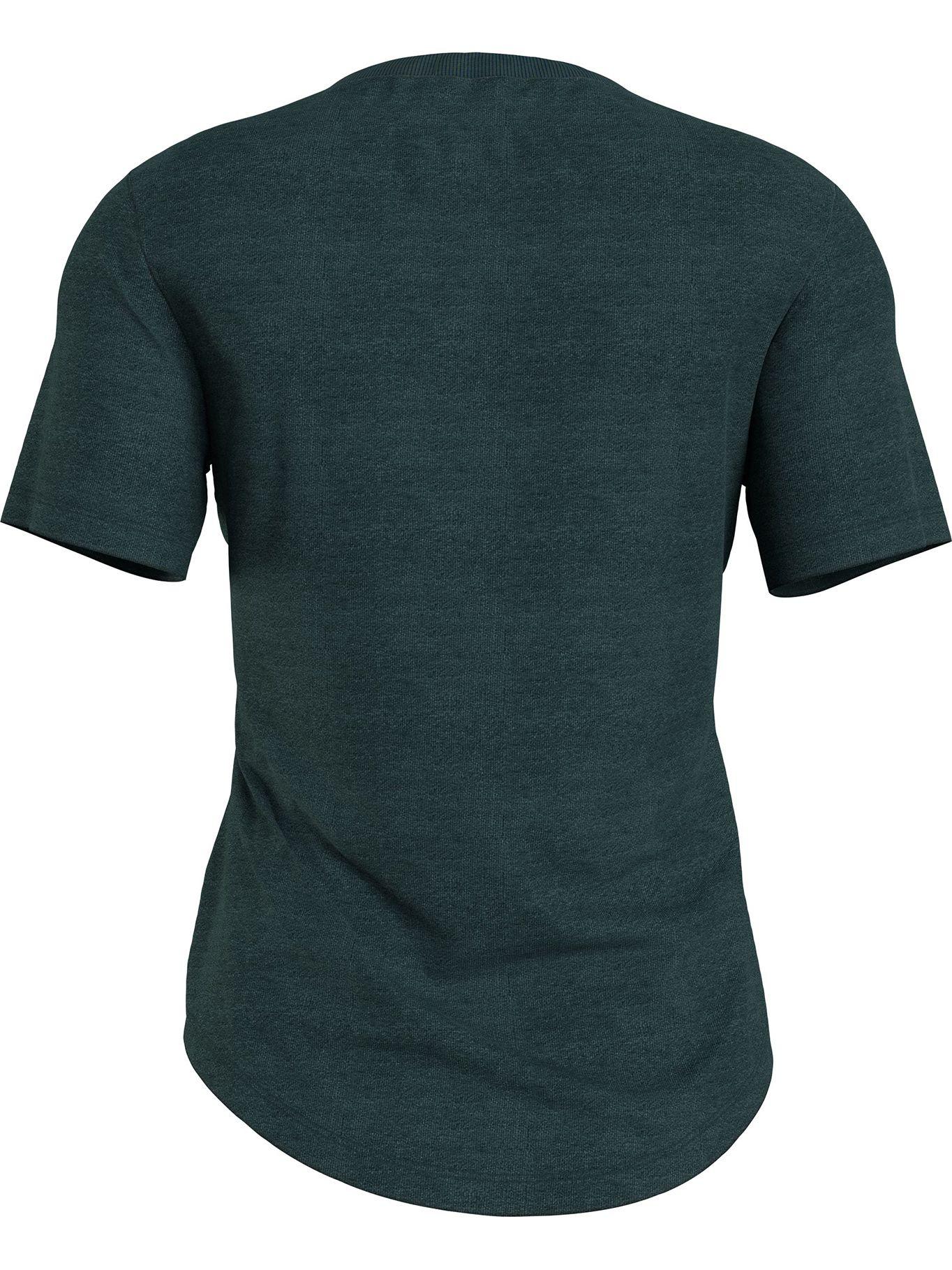 Polera Monogram Logo Slim Verde Calvin Klein-1