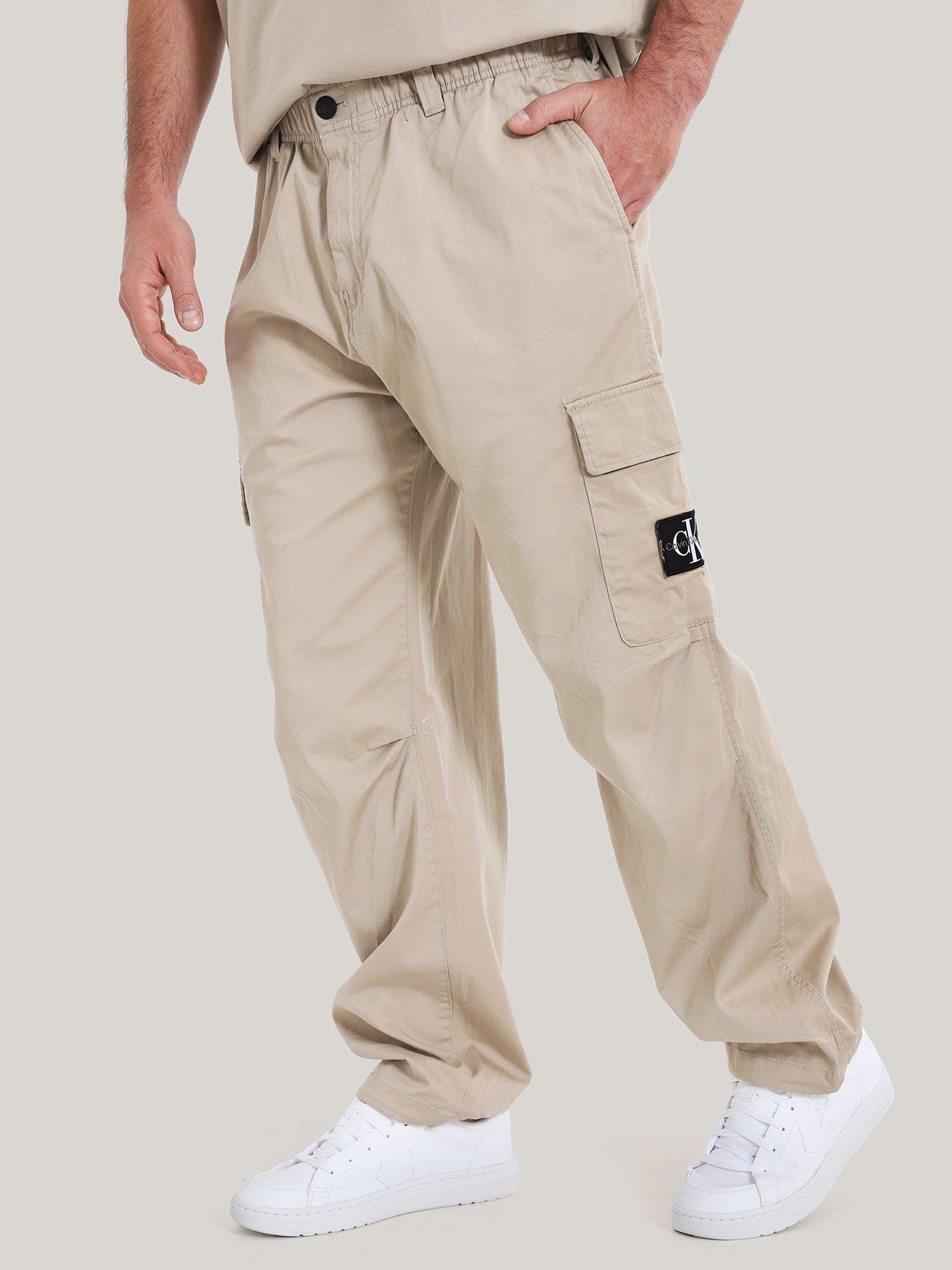 Pantalón Cargo Essential Regular Beige Calvin Klein-0