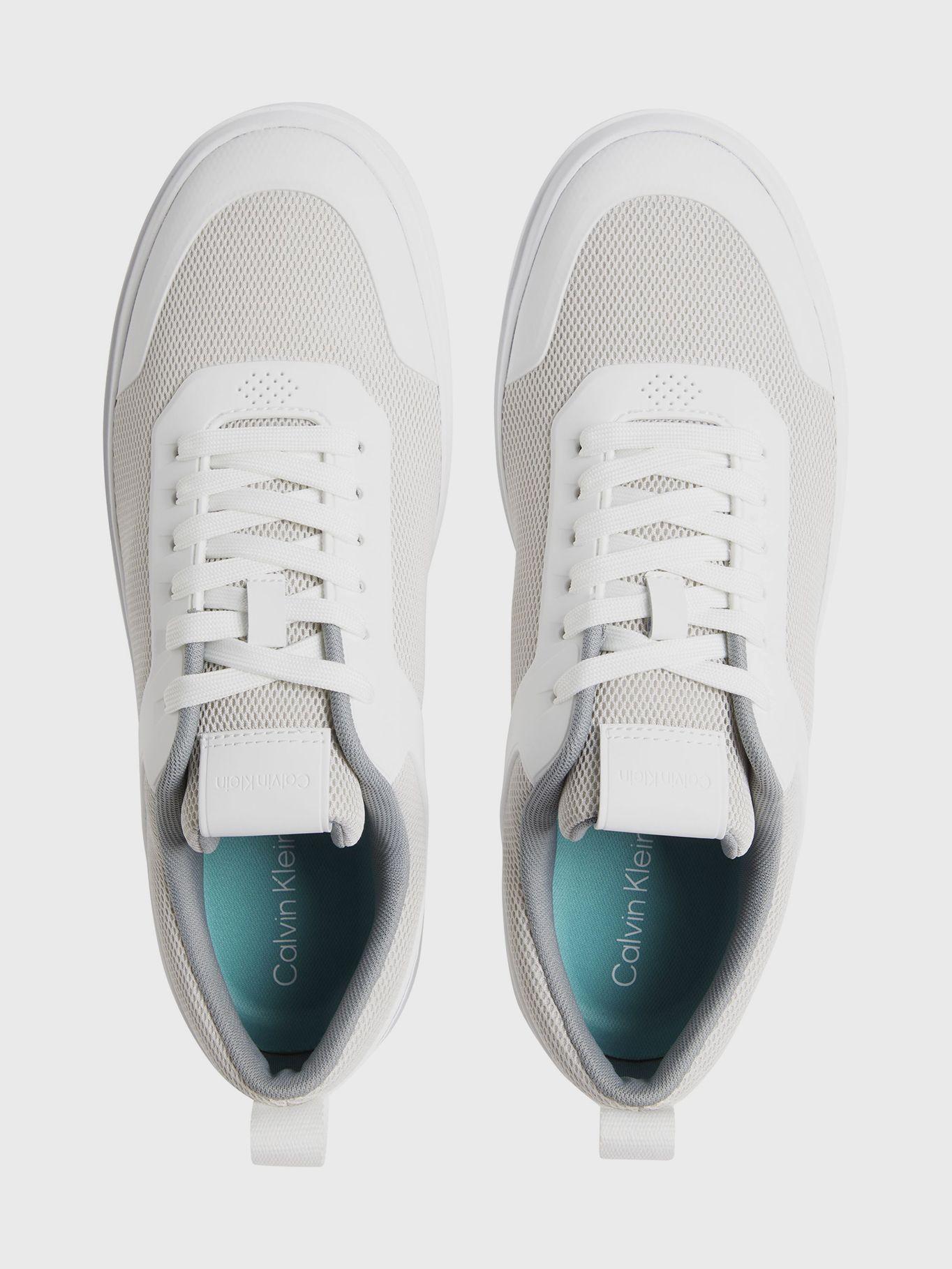 Zapatillas Low Top Lace Up Knit Blanco Calvin Klein-2