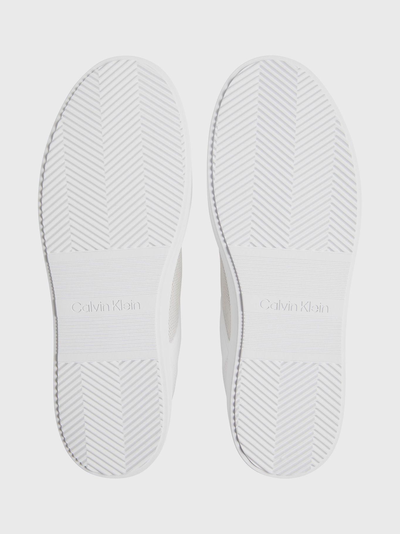 Zapatillas Low Top Lace Up Knit Blanco Calvin Klein-3