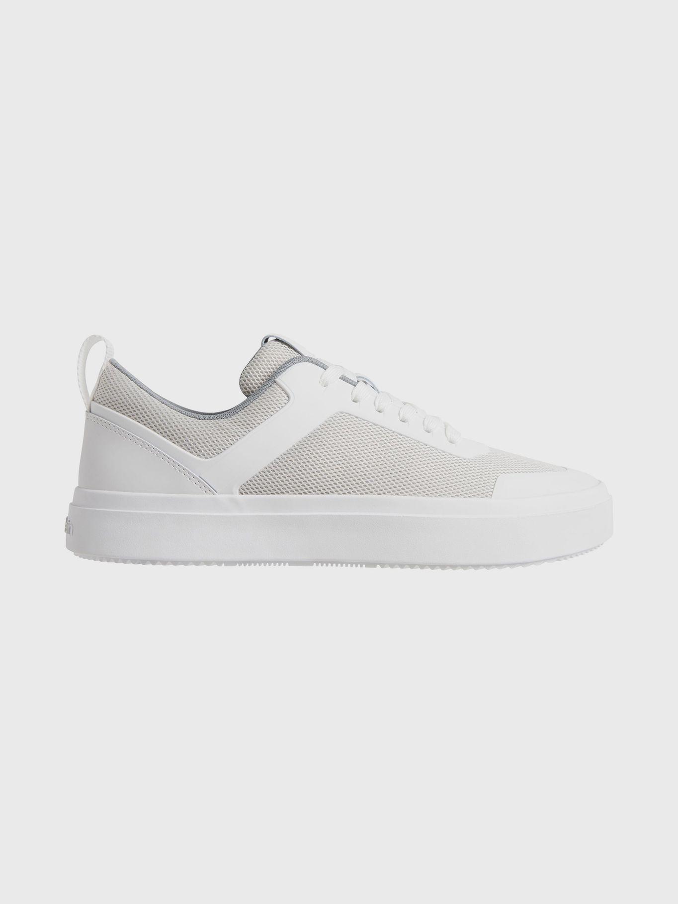 Zapatillas Low Top Lace Up Knit Blanco Calvin Klein-4