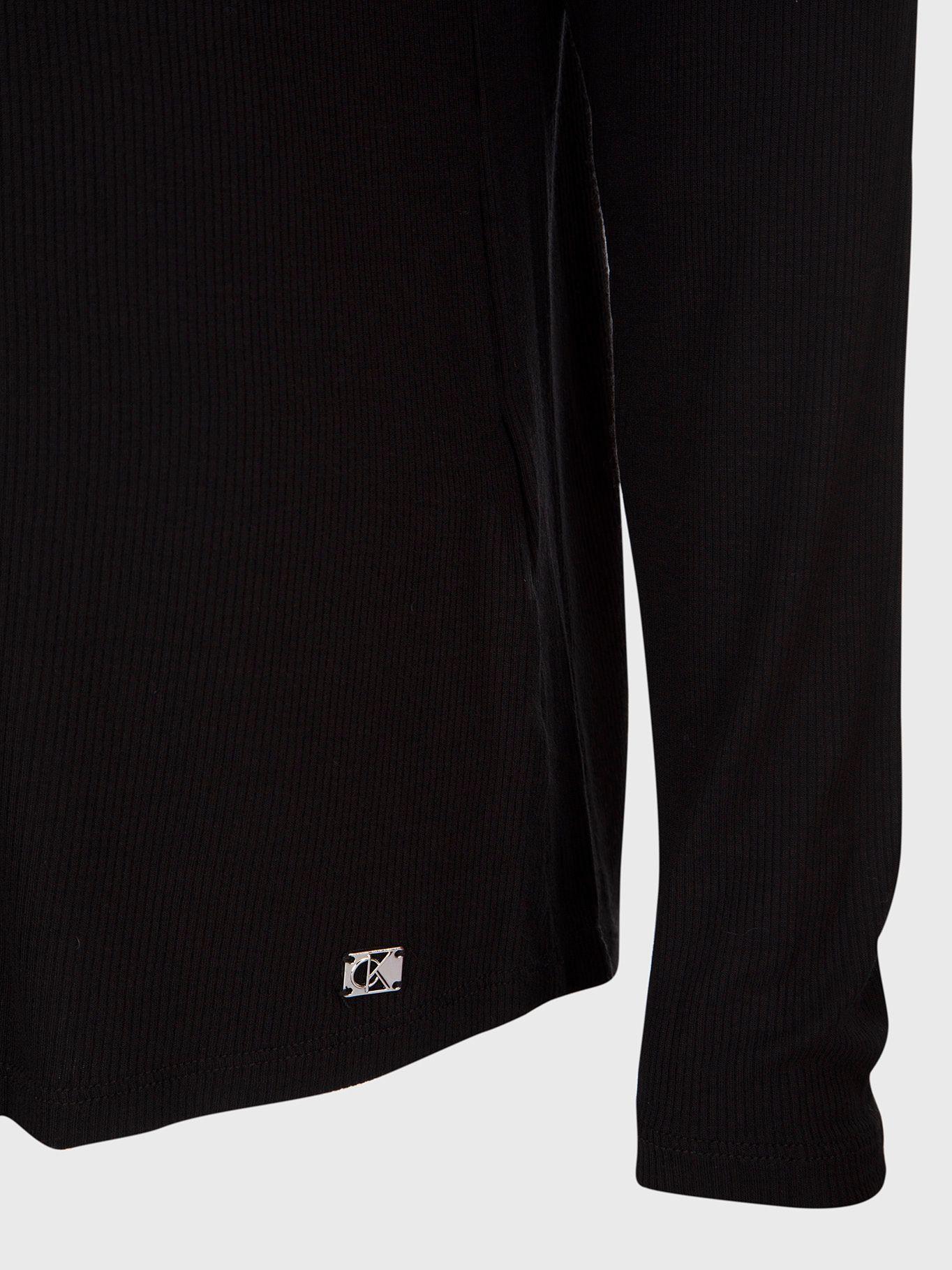 Blusa Rib Henly Negro Calvin Klein-3