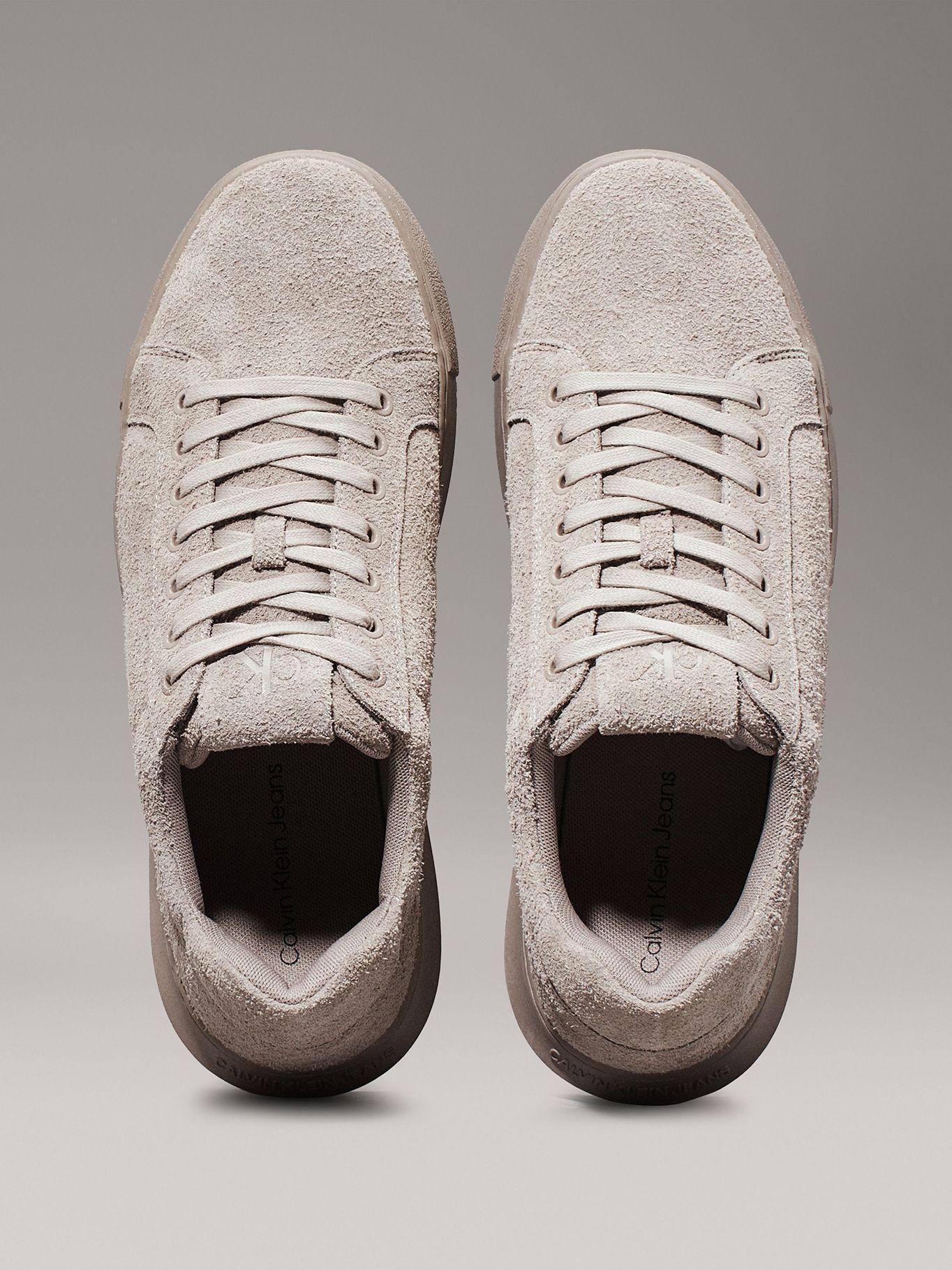 Zapatillas Chunky Cupsole Low Suede Beige Calvin Klein-2