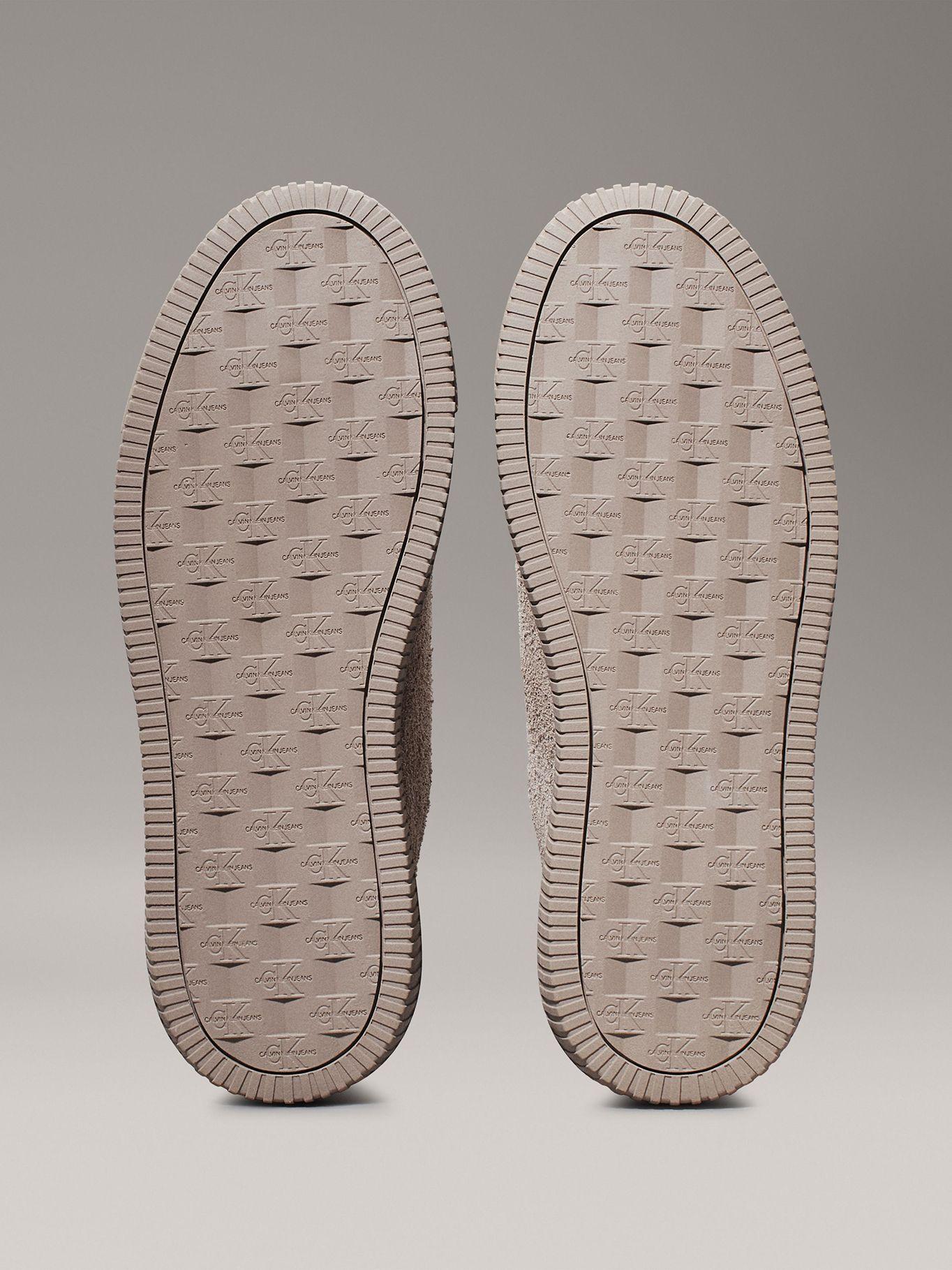 Zapatillas Chunky Cupsole Low Suede Beige Calvin Klein-3