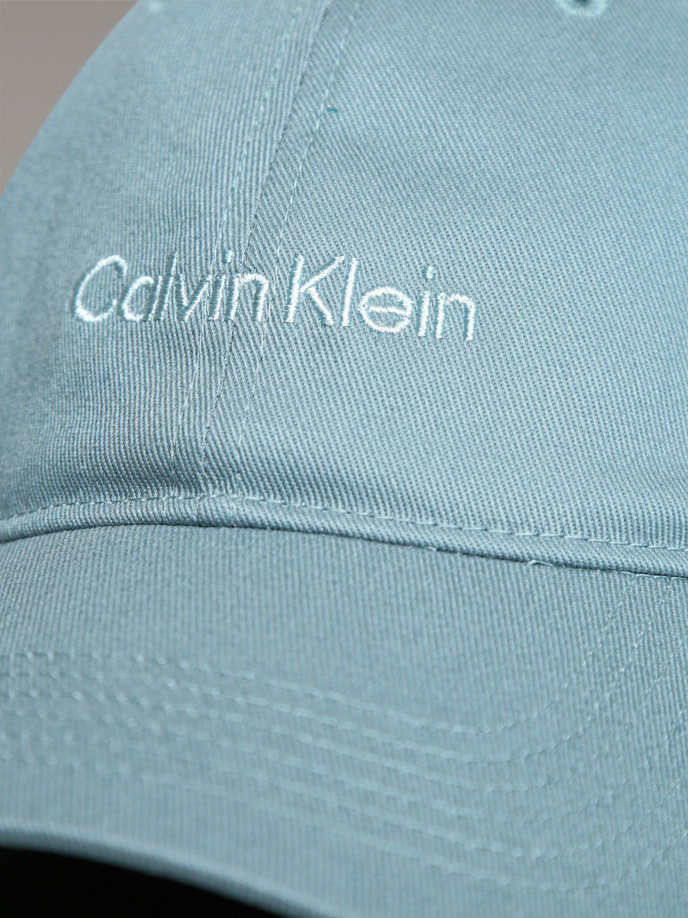 Jockey con Logotipo Bordado Celeste Calvin Klein-3