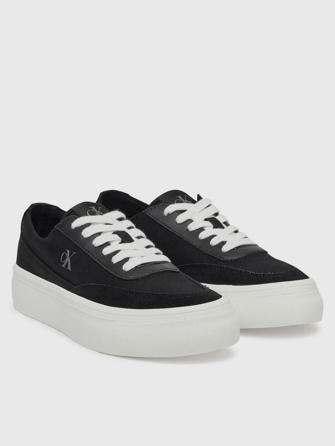 Zapatillas de Lona Flatform Negro Calvin Klein-0