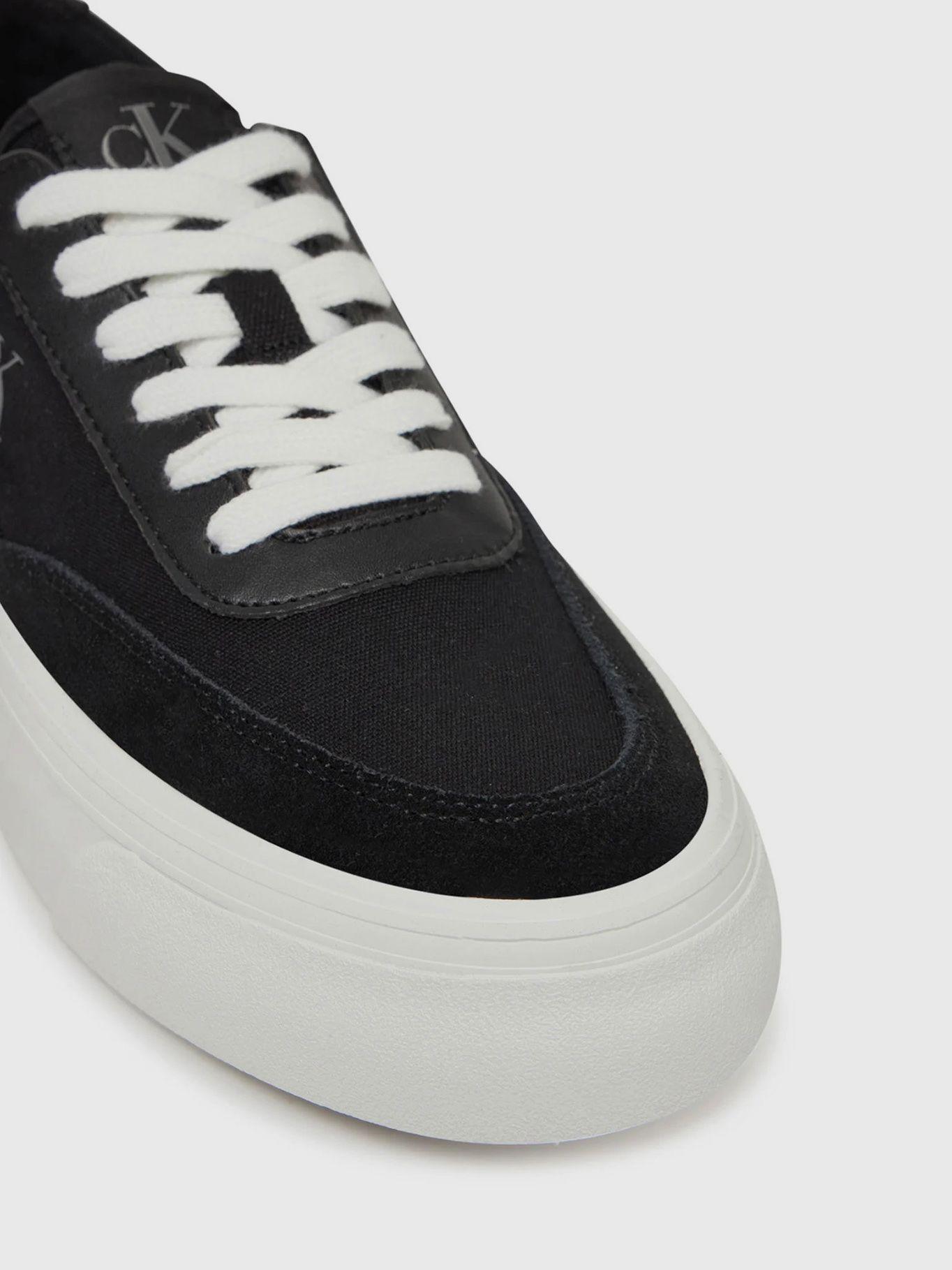 Zapatillas de Lona Flatform Negro Calvin Klein-5