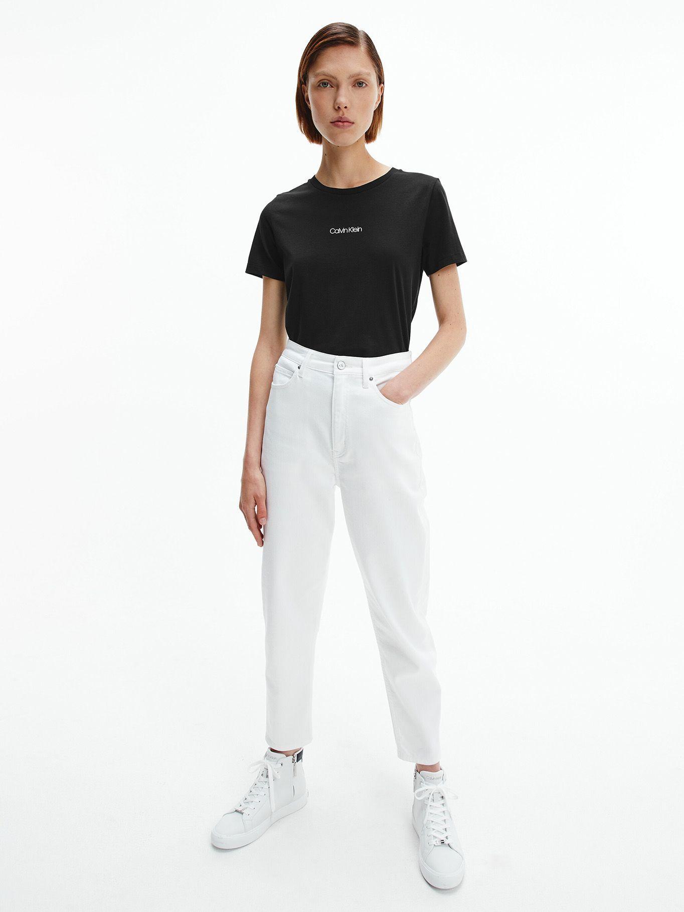 Polera Mini Calvin Klein Negro Calvin Klein-1