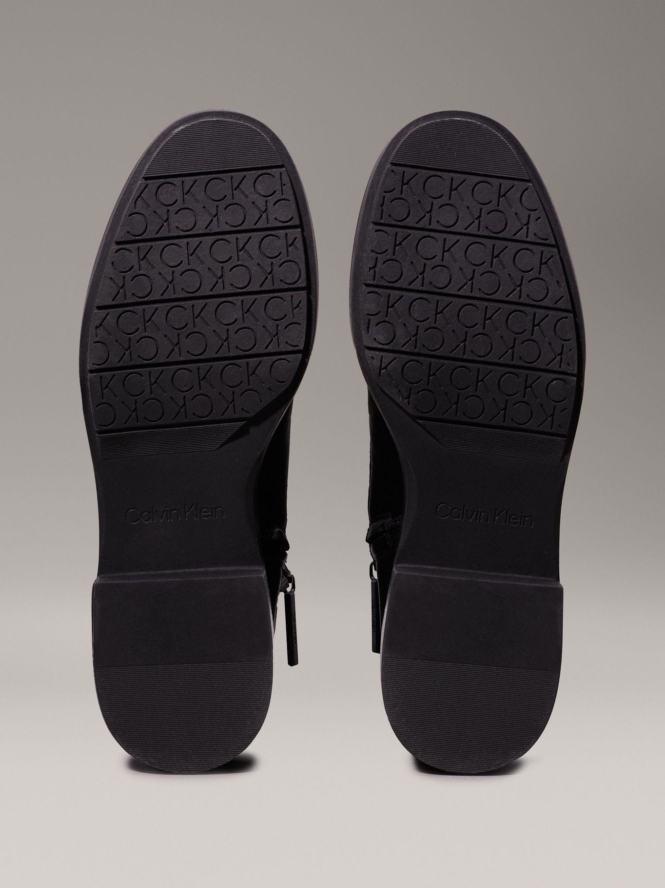 Botas Flat Combat Negro Calvin Klein-3