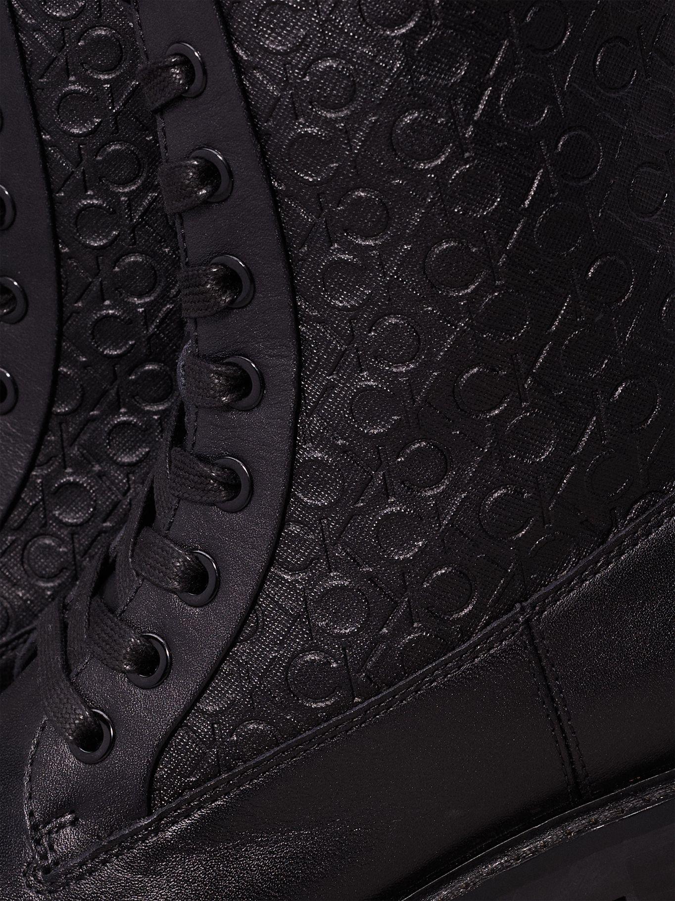 Botas Flat Combat Negro Calvin Klein-6