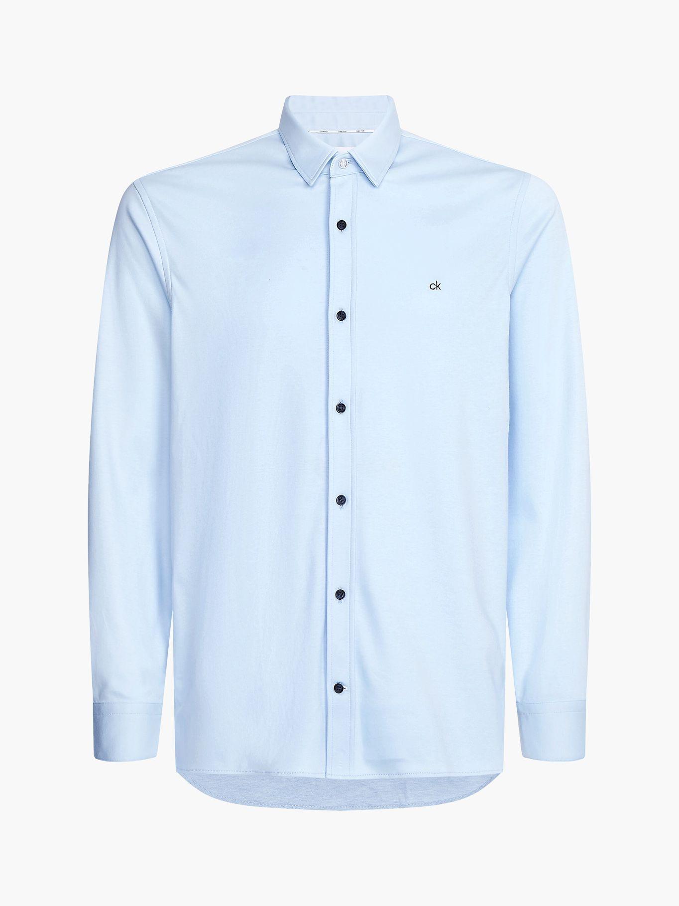 Camisa Knitted  Azul Calvin Klein-4