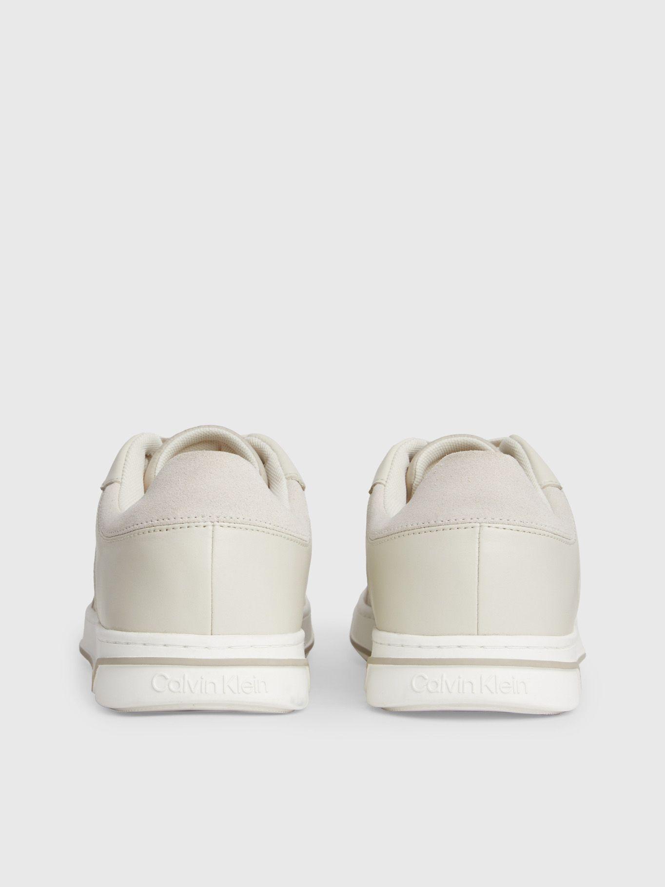 Zapatillas Low Top Lace Up Mix Beige Calvin Klein-1