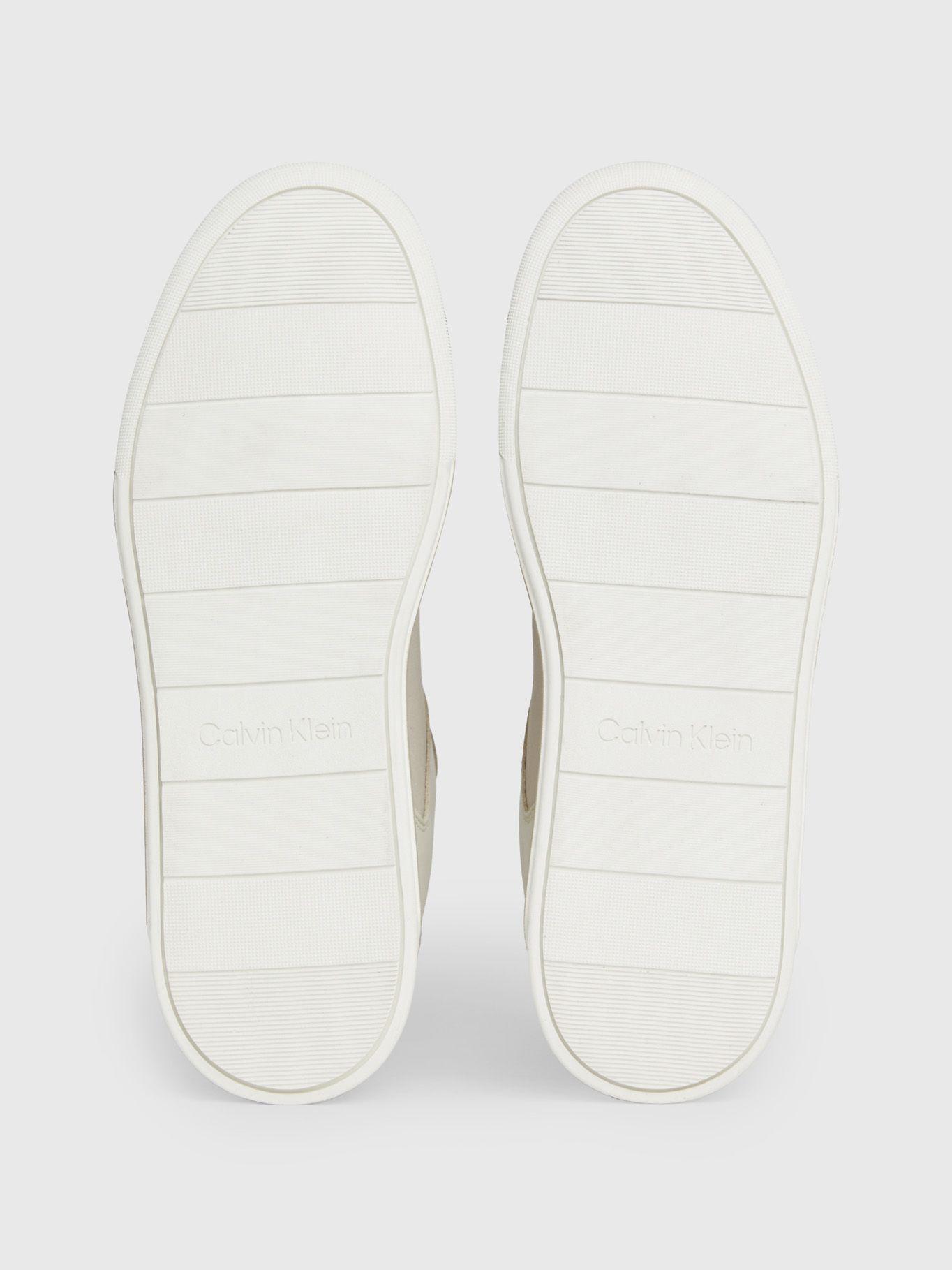 Zapatillas Low Top Lace Up Mix Beige Calvin Klein-3