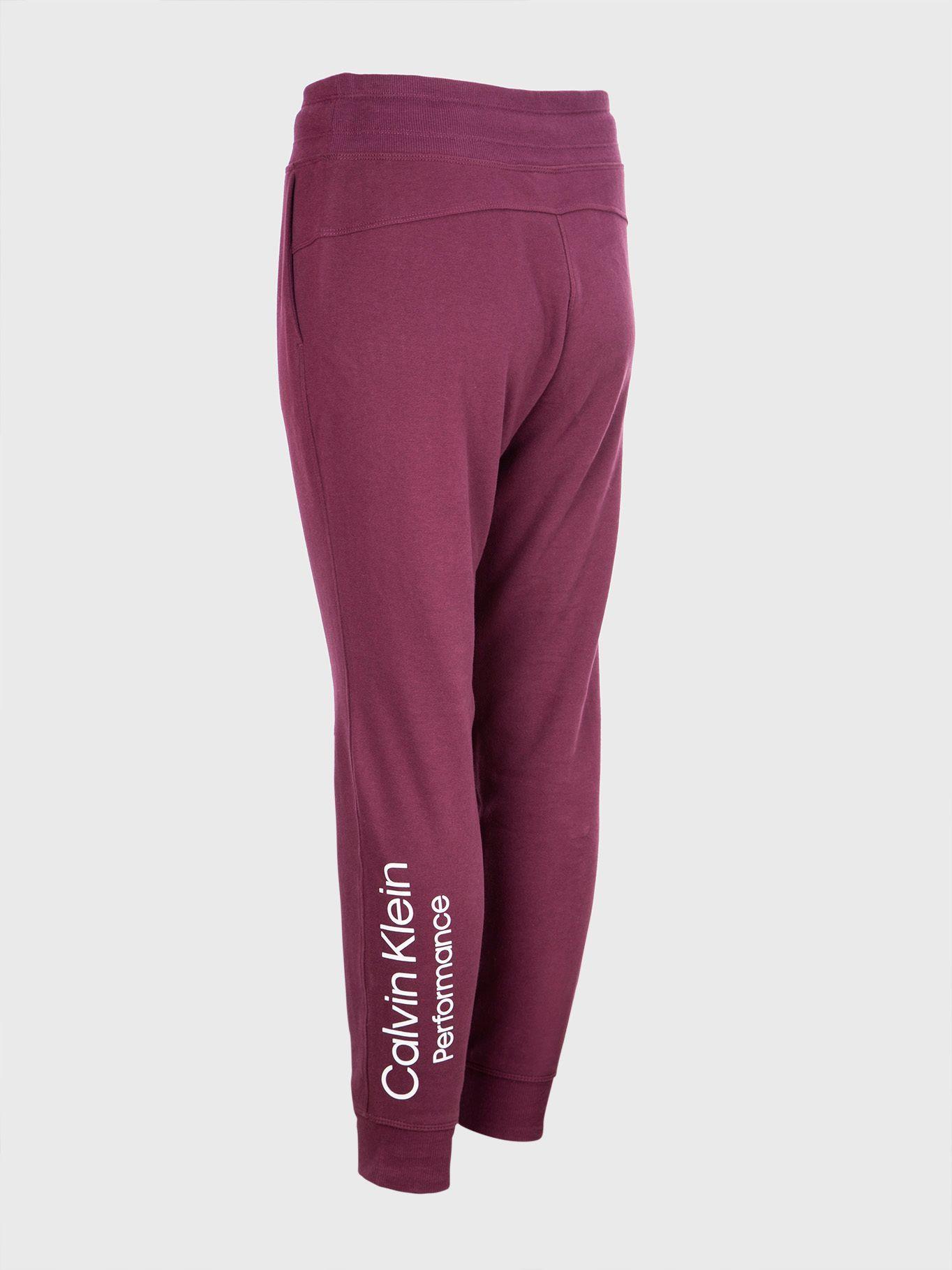 Jogger Stacked Burdeo Calvin Klein-1