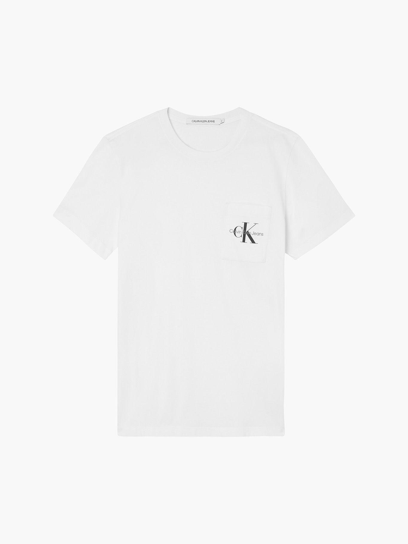 Polera Pocket YAF Blanco Calvin Klein-4