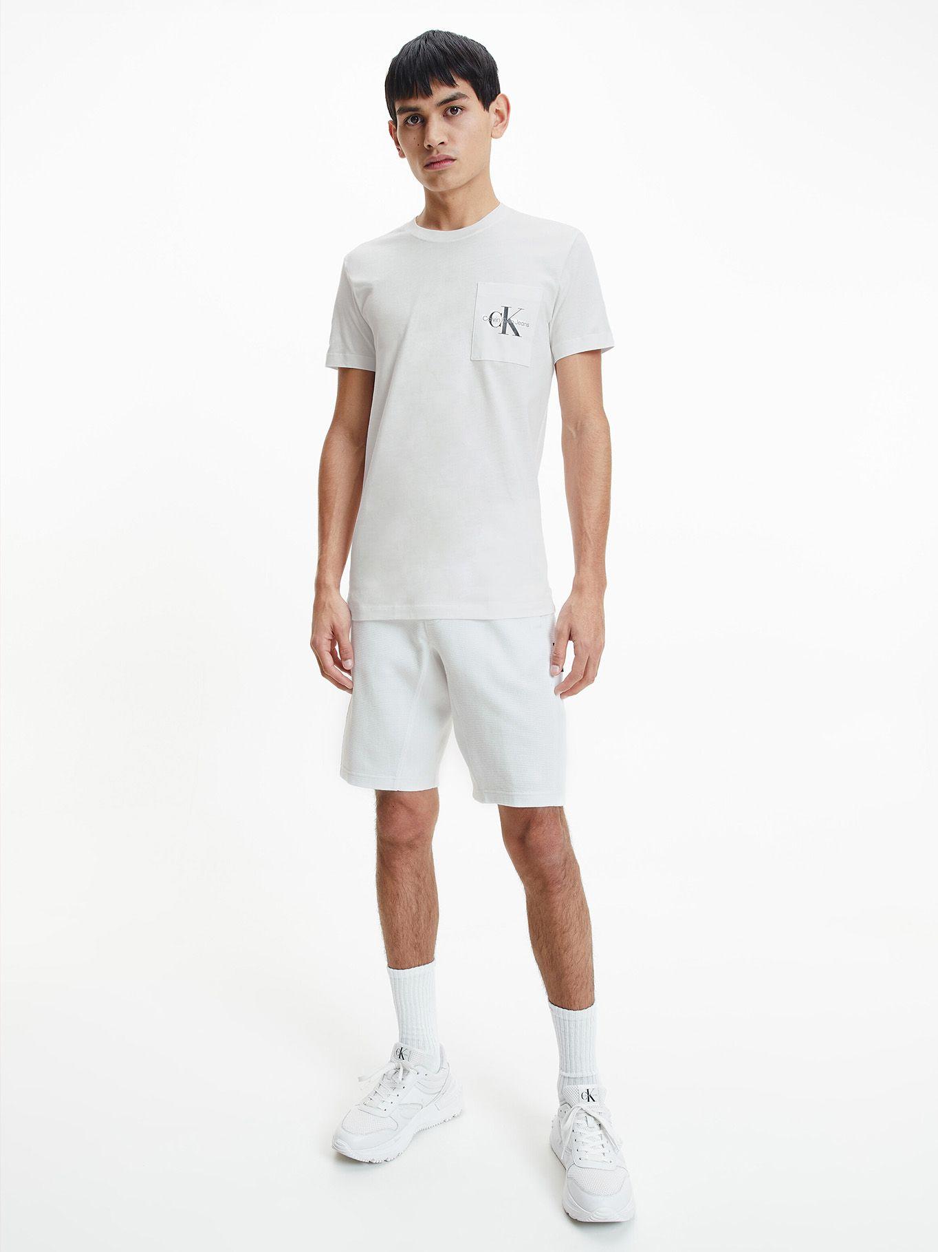 Polera Pocket YAF Blanco Calvin Klein-1