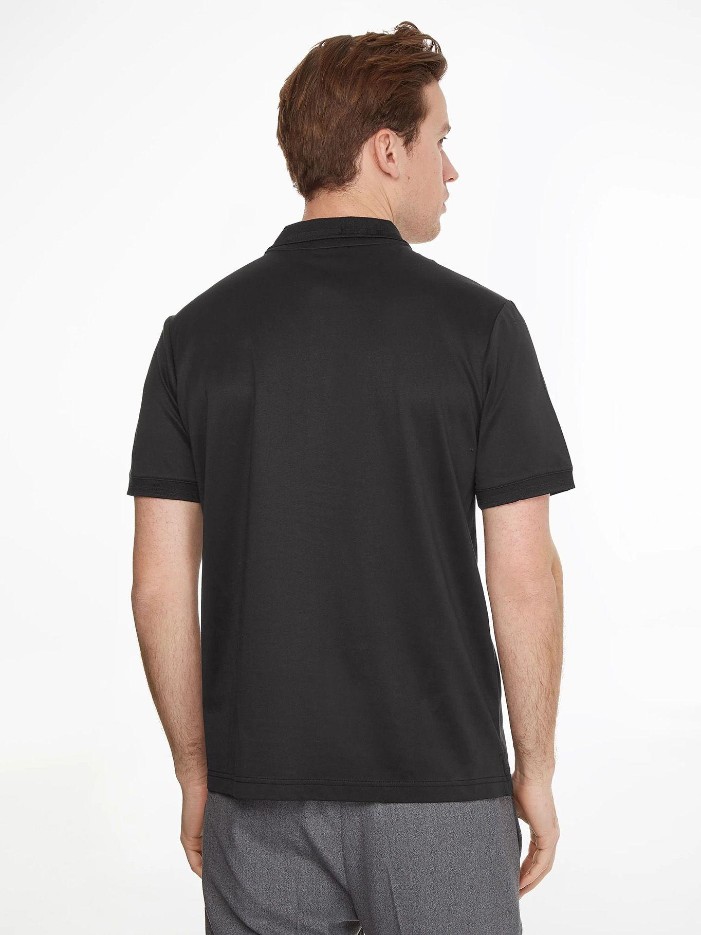Polo con logo Negro Calvin Klein-1