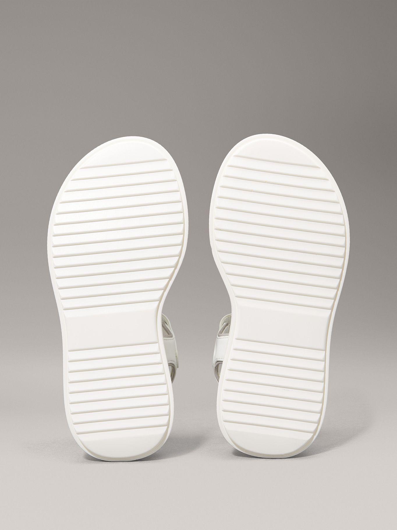 Sandalias Niña con Velcro Blanco Calvin Klein-3