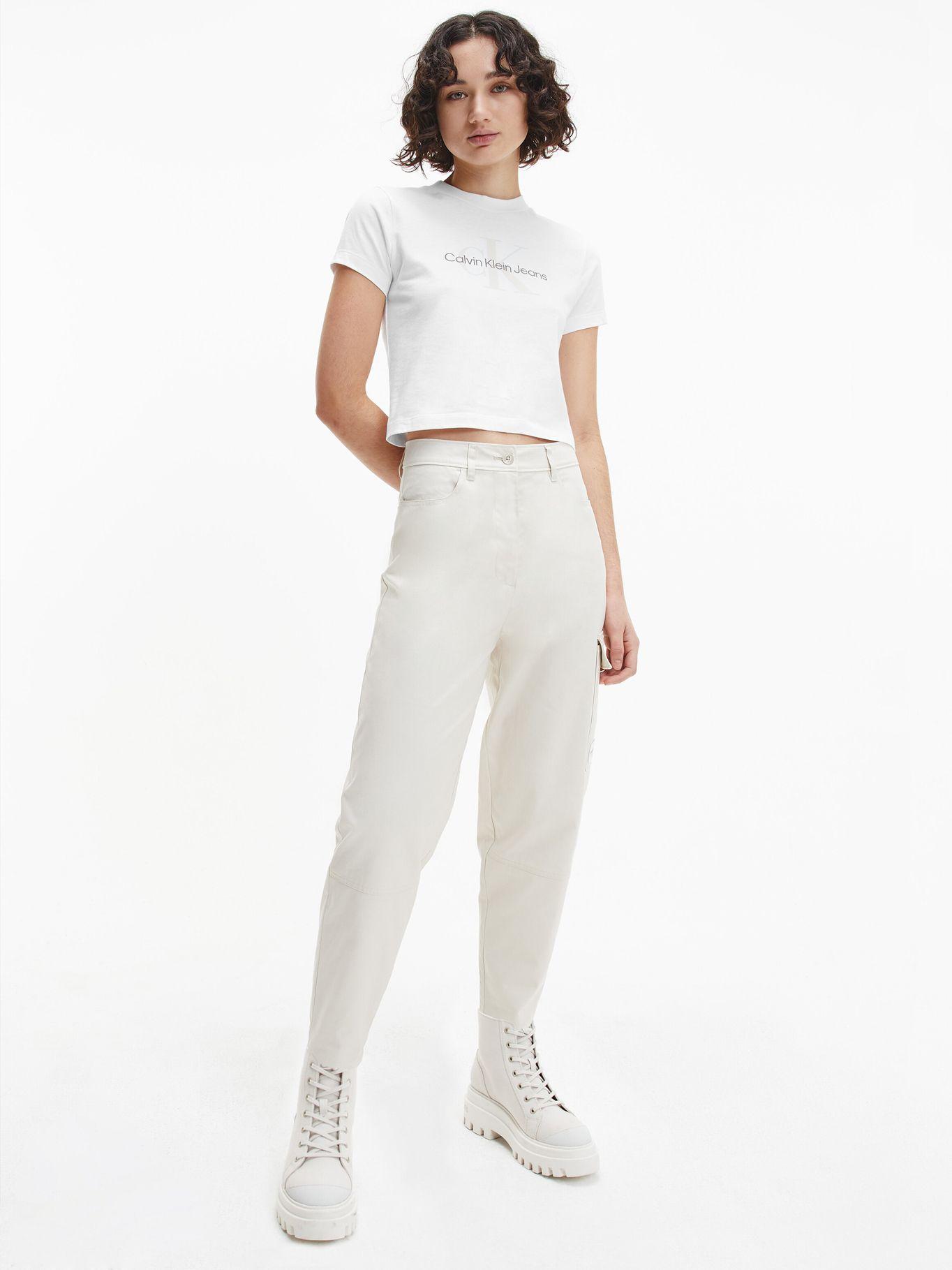 Polera Monogram Baby Blanco Calvin Klein-1