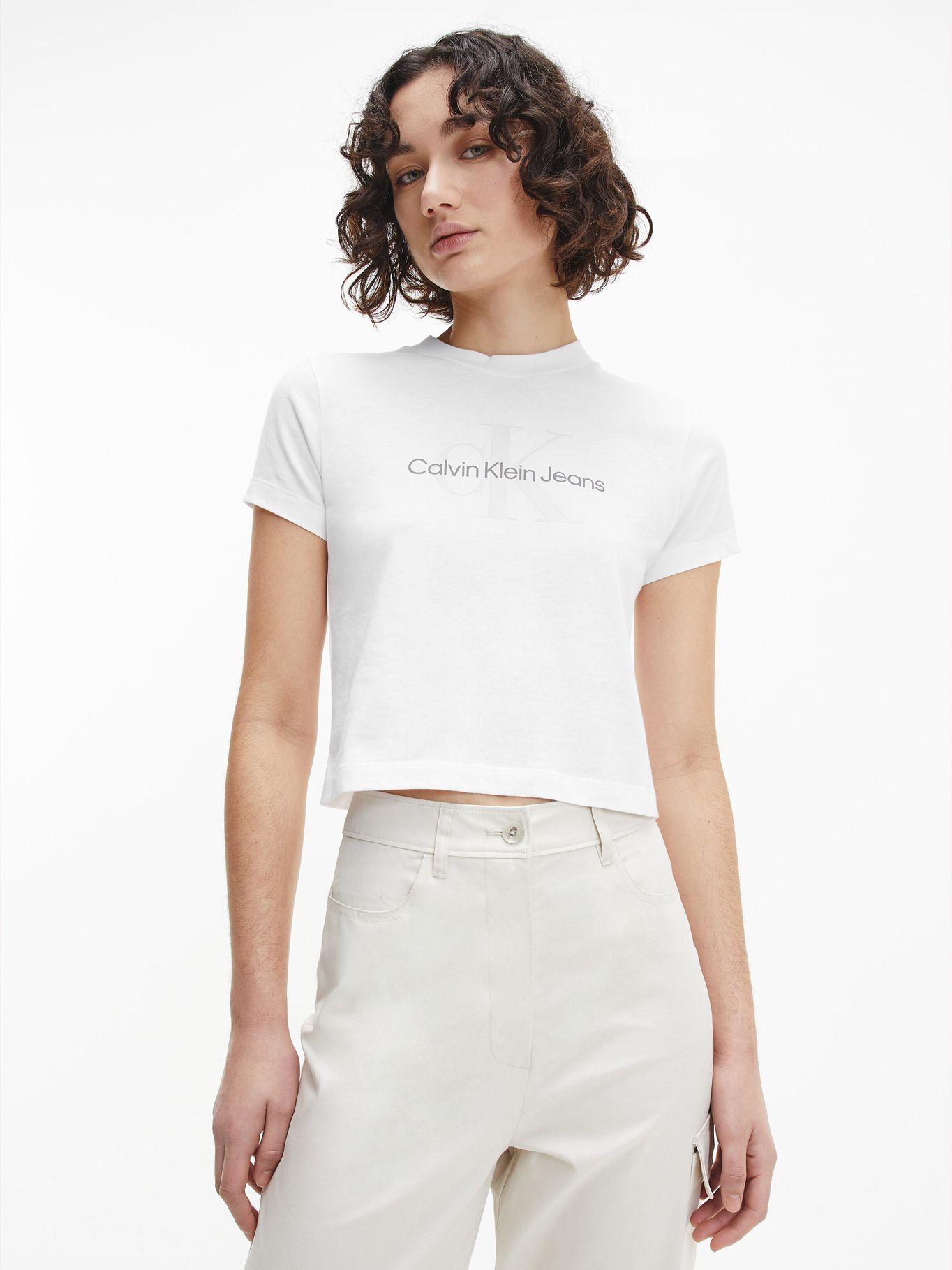 Polera Monogram Baby Blanco Calvin Klein-0