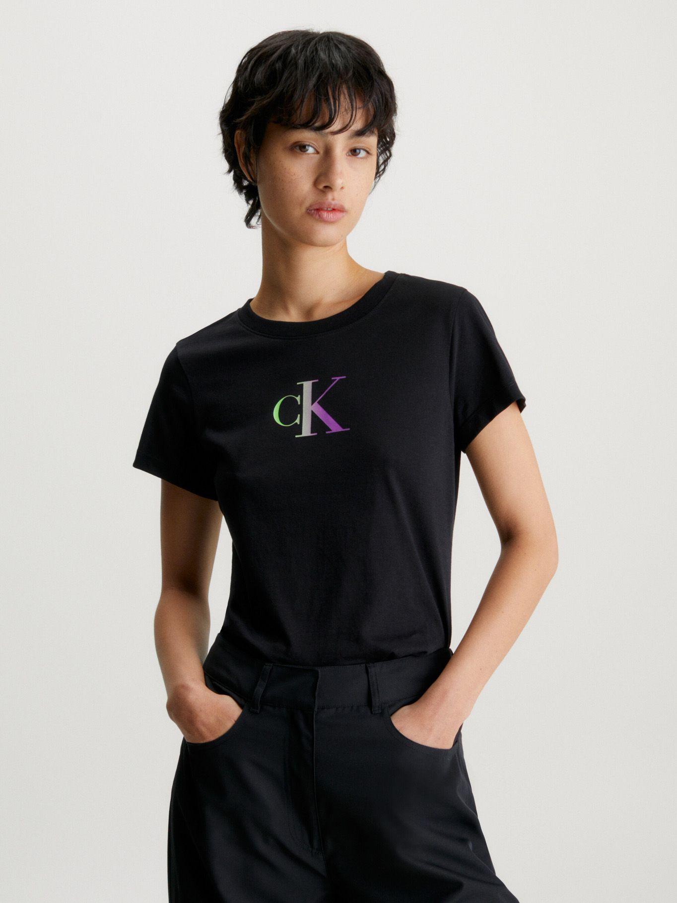 Polera Gradient Ck Negro-0