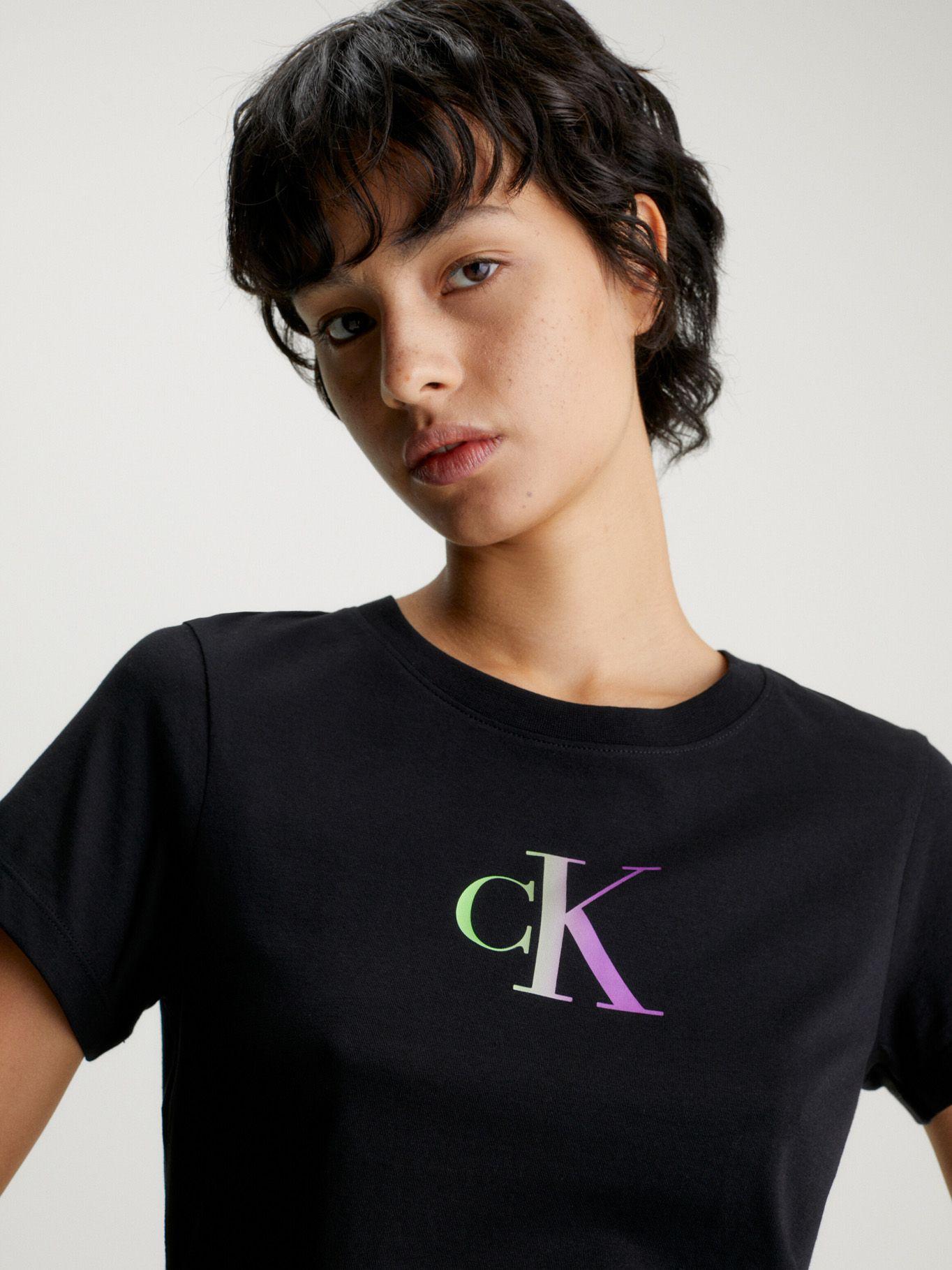 Polera Gradient Ck Negro-3