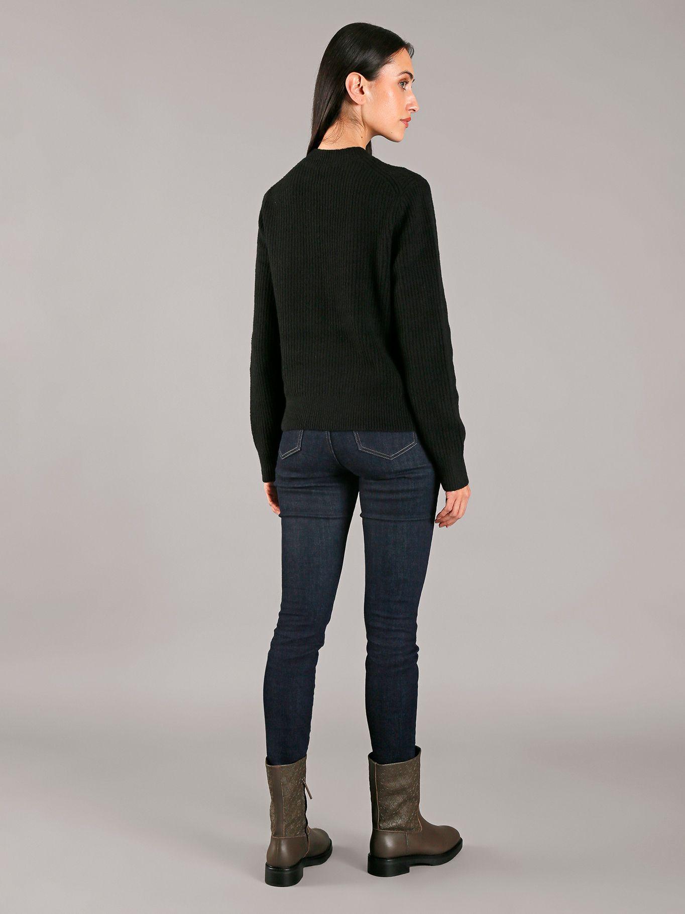 Sweater Boucle Rib Negro Calvin Klein-2
