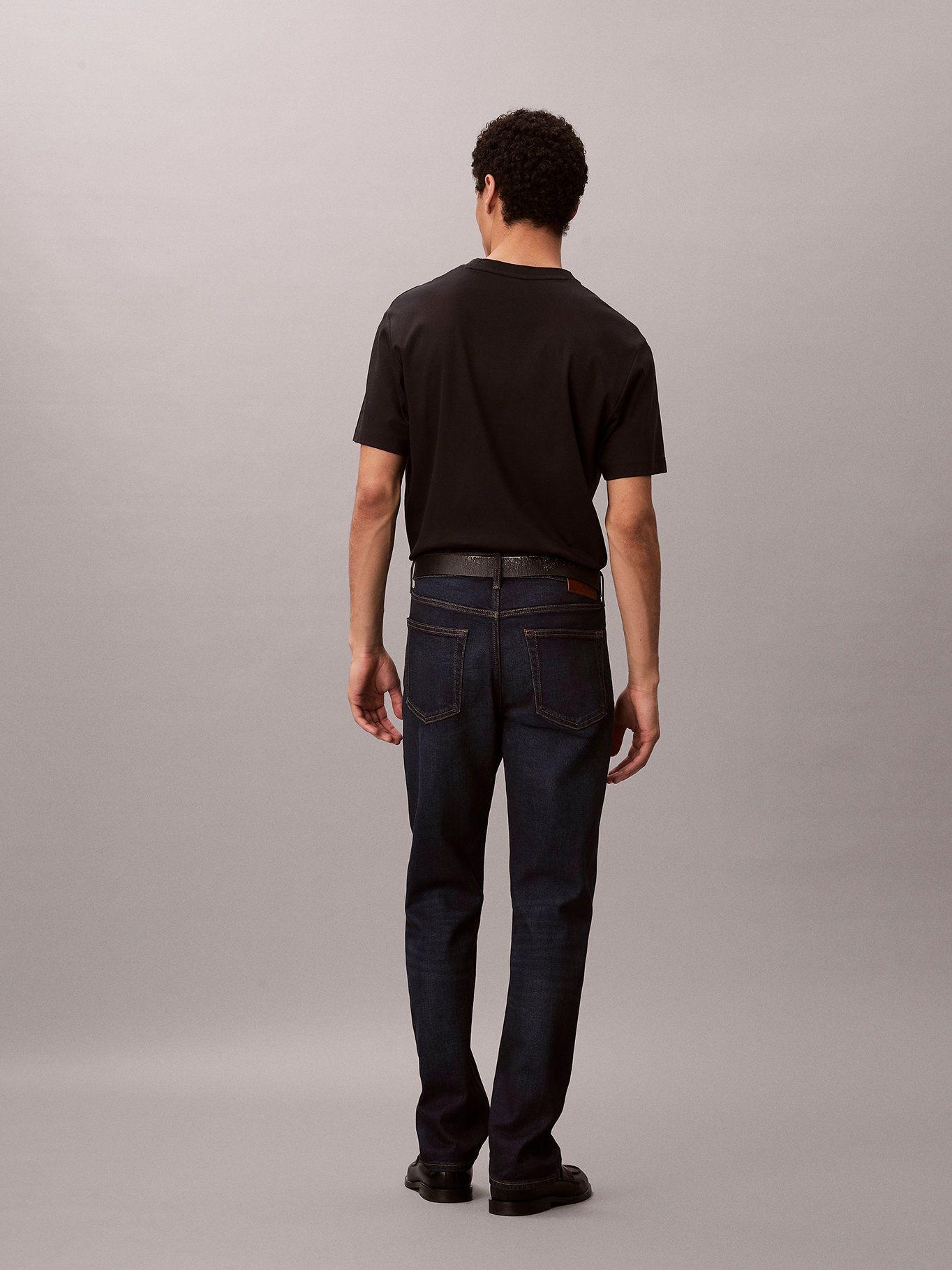 Jeans Slim Straight Azul Calvin Klein-2