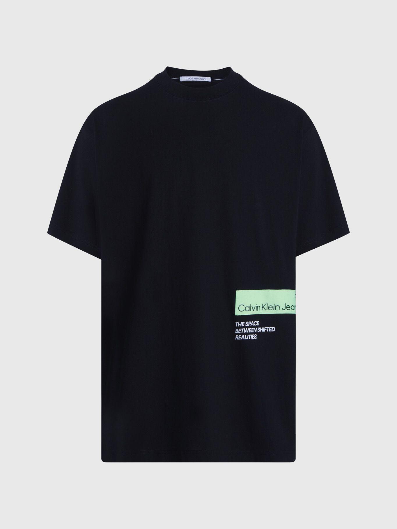 Polera Hyper Real Tape Negro Calvin Klein-4
