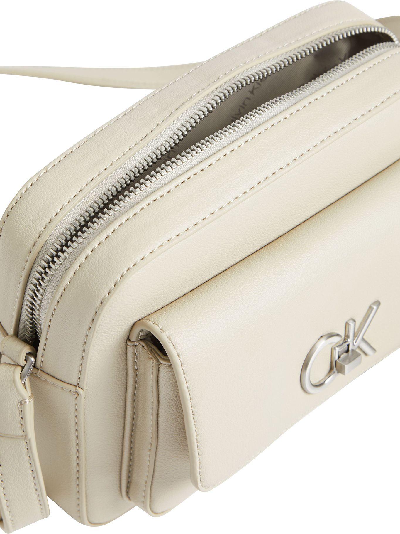 Bandolera Re-Lock Camera Beige Calvin Klein-2