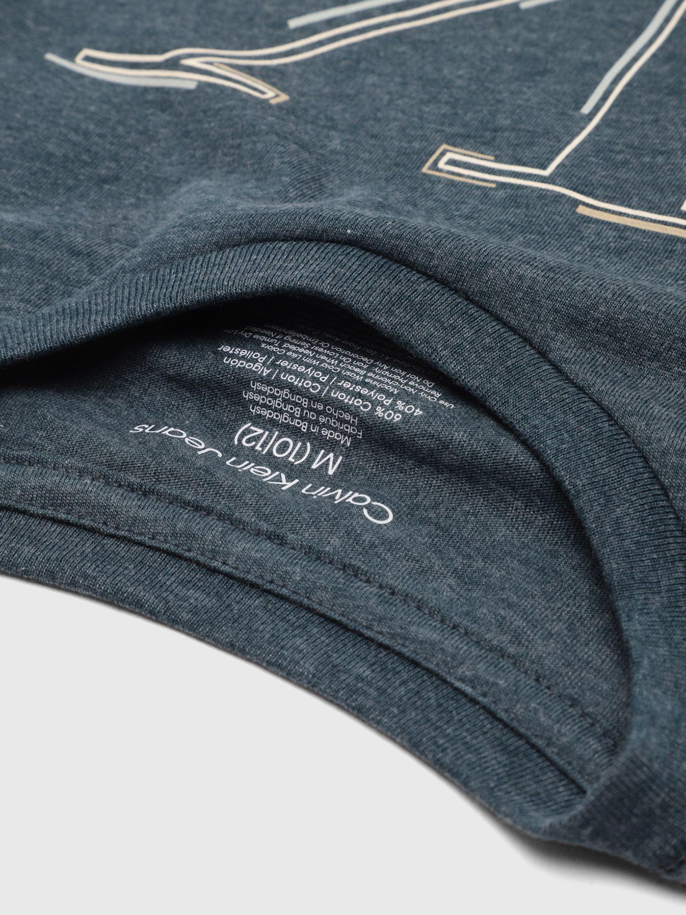 Polera Niño Moving CK Gris Calvin Klein-3
