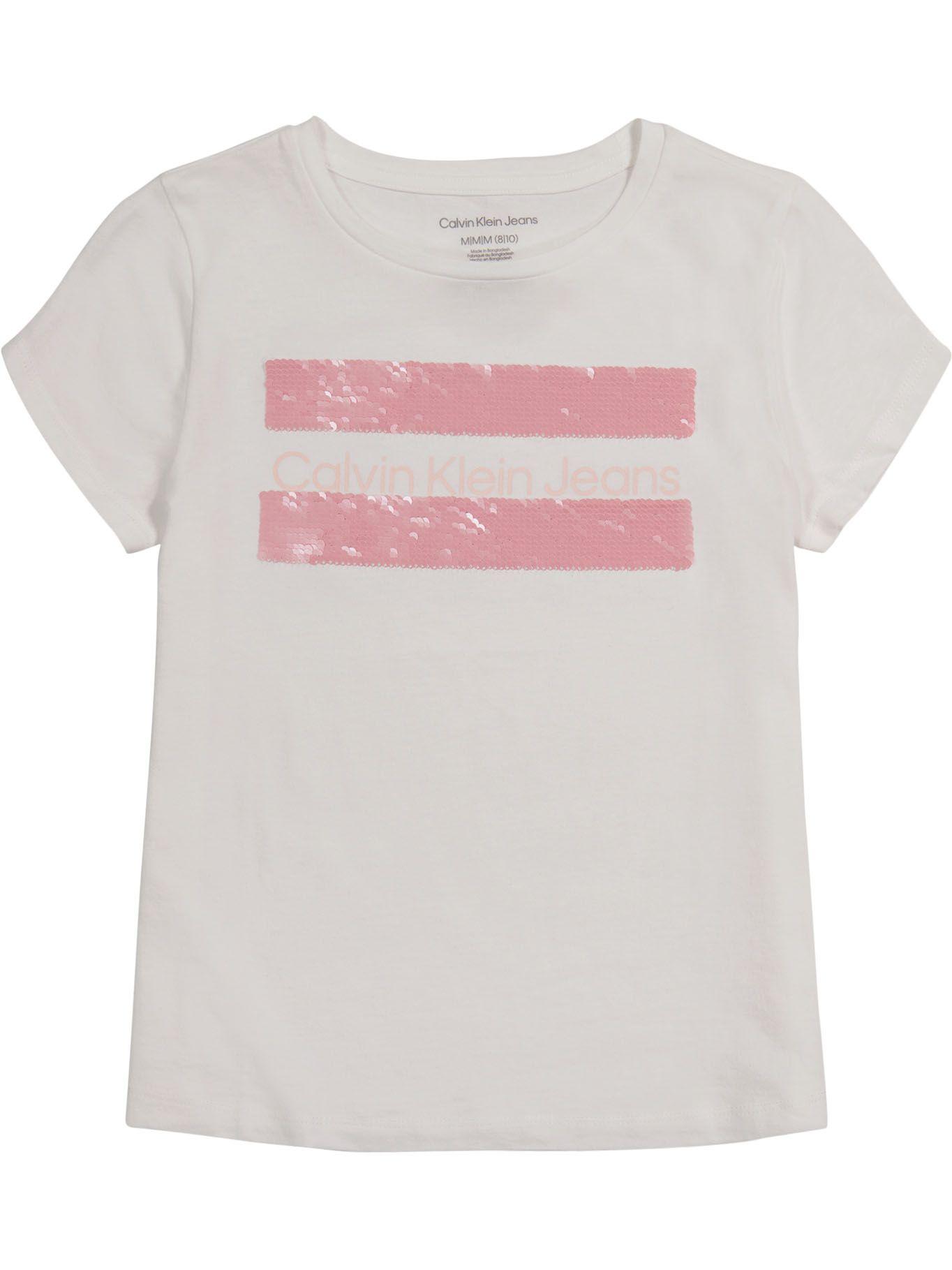 Polera Block Shine Blanco Calvin Klein-3