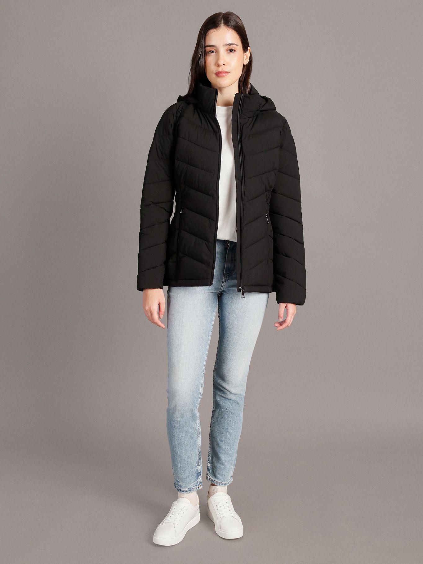 Parka Packable Negro Calvin Klein-1