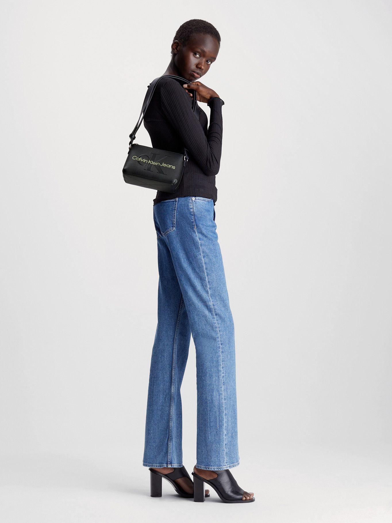 Cartera Sculpted Mono Negro Calvin Klein-4