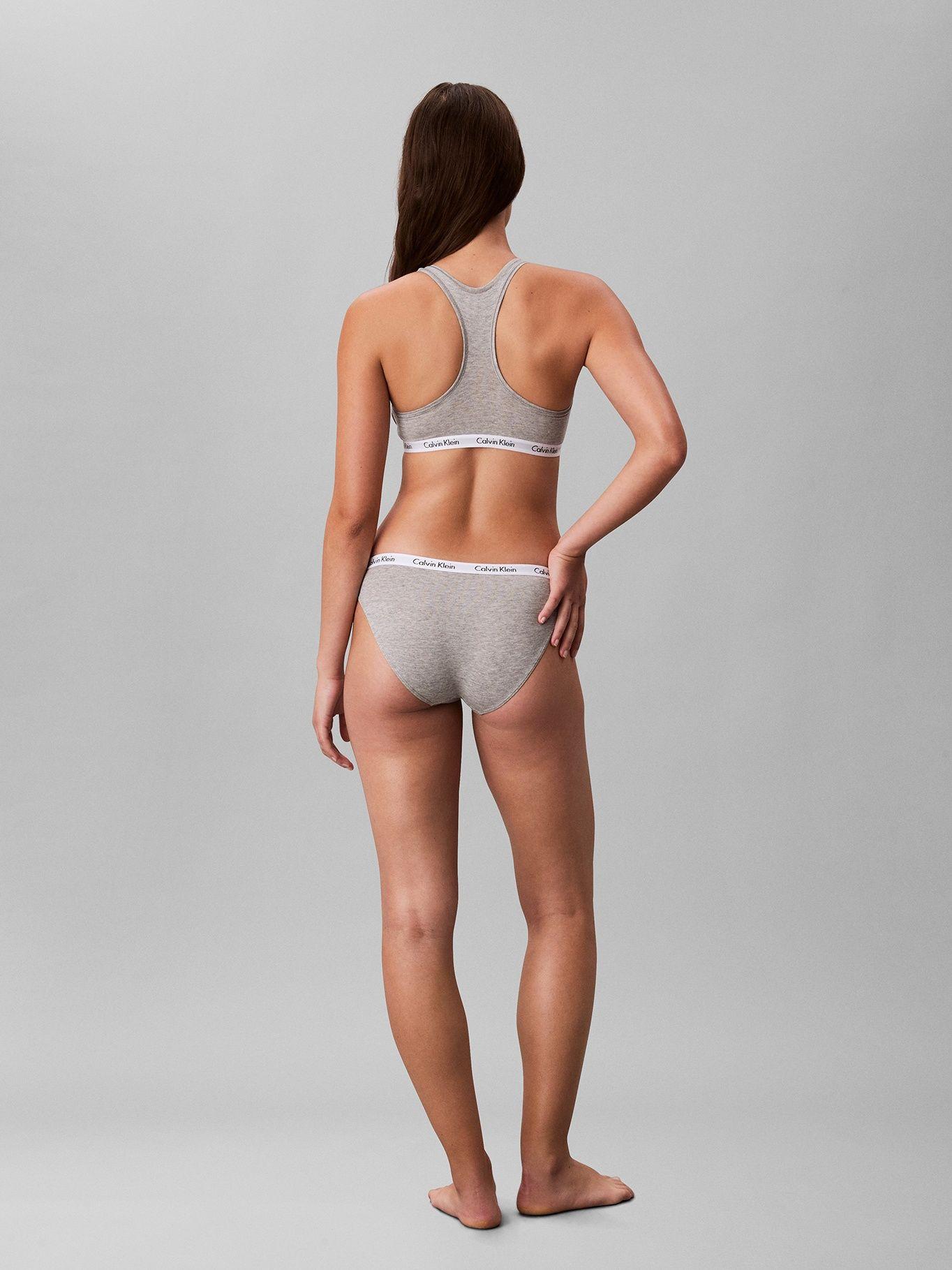 Bralette Lightly Lined Gris Calvin Klein-2