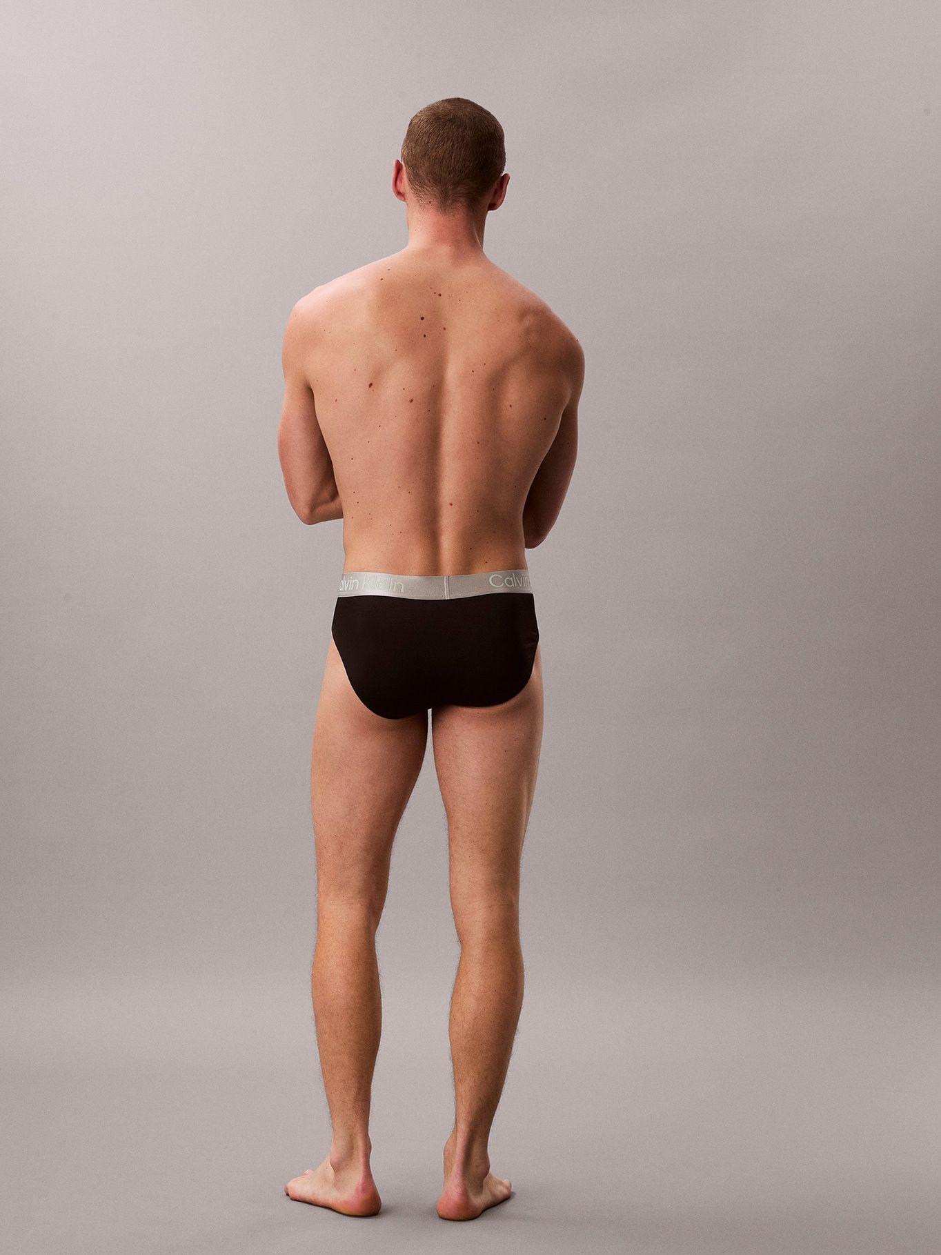 Pack de 3 Slips Brushed Micro Jersey Negro Calvin Klein-2