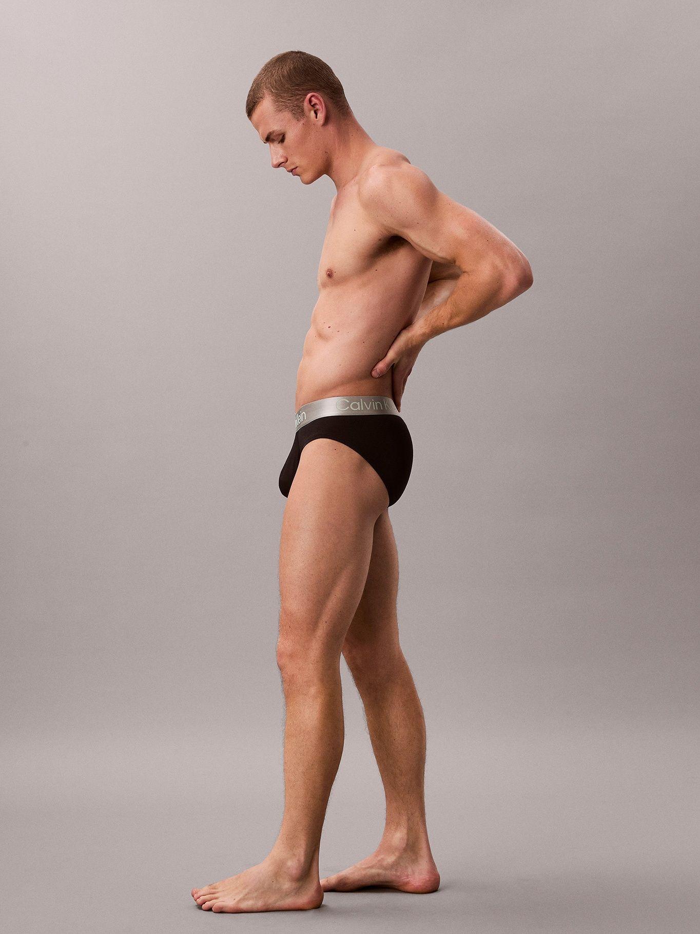 Pack de 3 Slips Brushed Micro Jersey Negro Calvin Klein-3