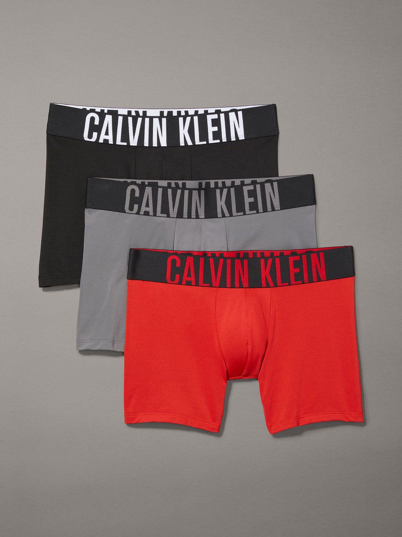 Pack 3 Bóxers B Intense Power Multicolor Calvin Klein-0