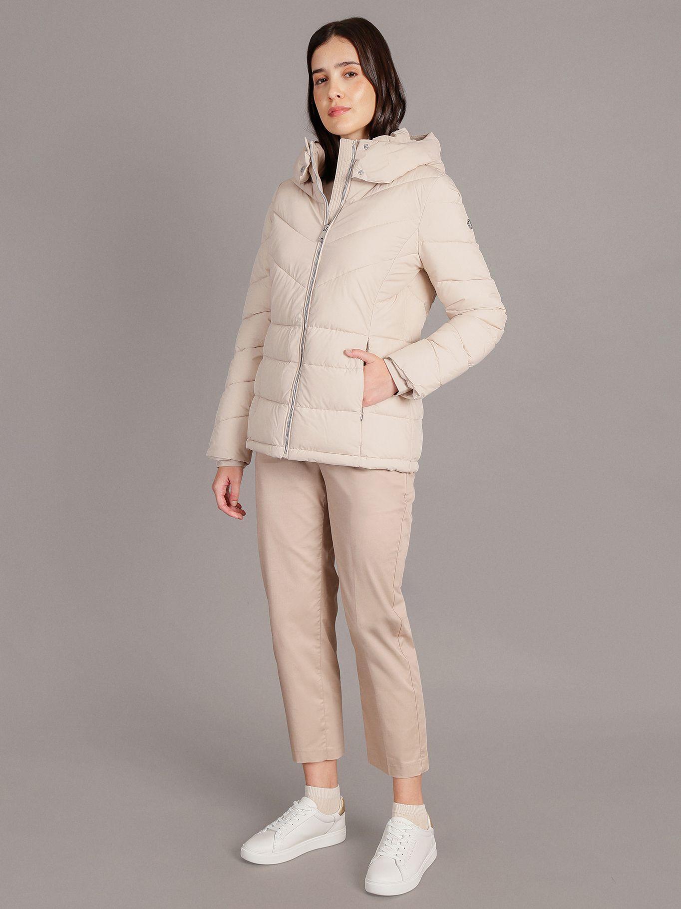 Parka Strech Packable Beige 1IH Calvin Klein-1