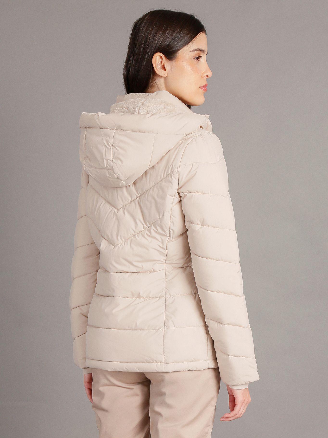 Parka Strech Packable Beige 1IH Calvin Klein-3