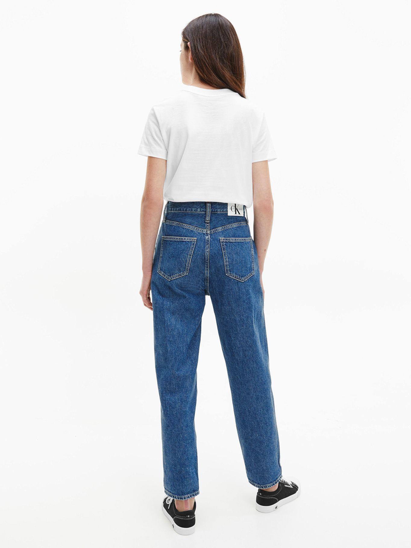 Polera Shrunken Blanco 251 Calvin Klein-1